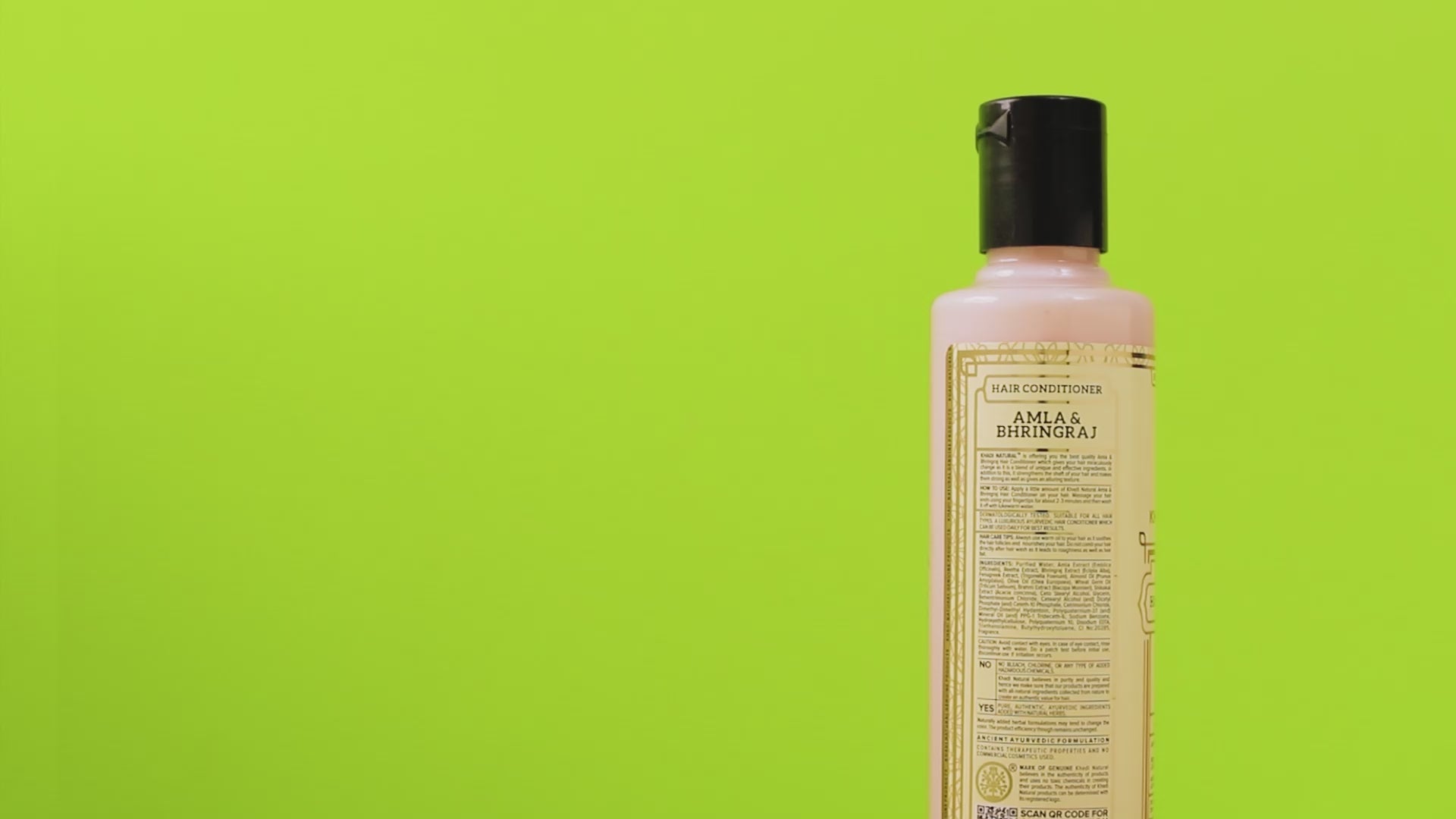 Khadi Natural Amla & Bhringraj Hair Conditioner - 210ml - Image 8 - Buy from Indicrest