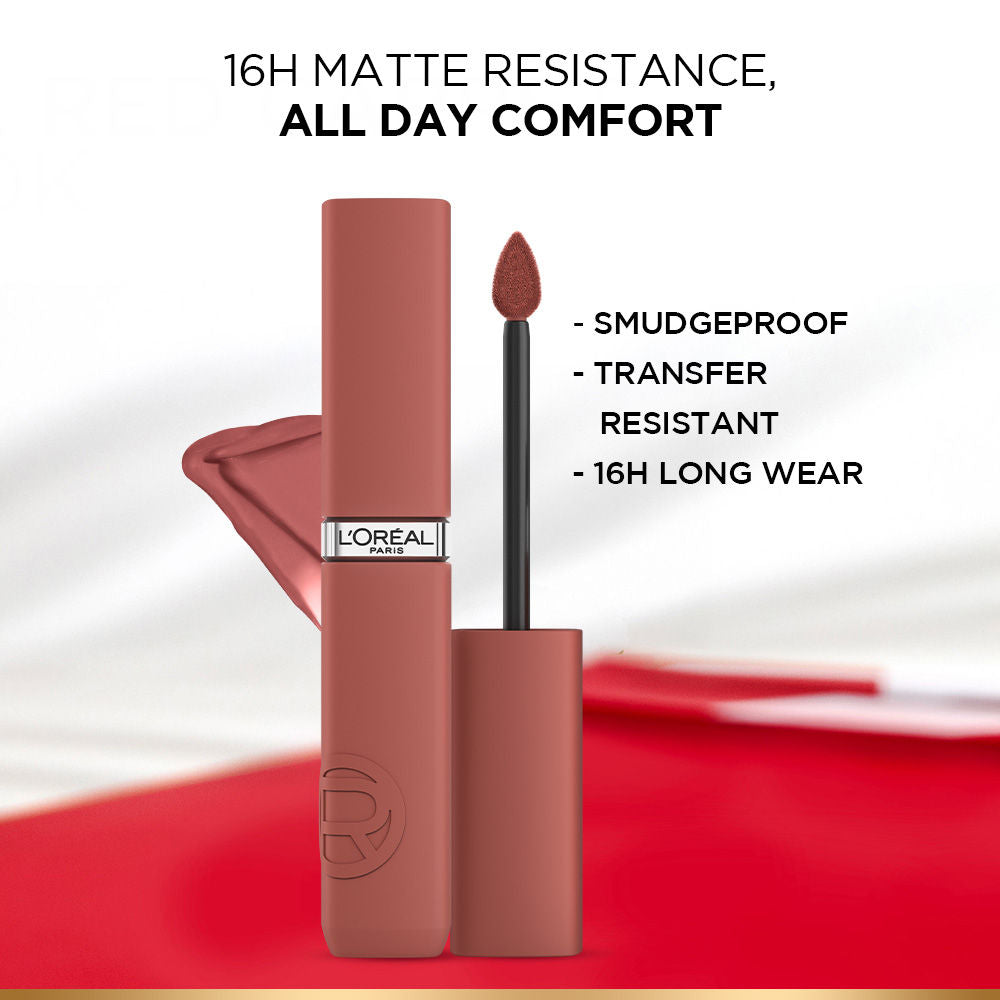 L'Oreal Paris Love From Cannes Makeup Bestsellers Gift Box - Liquid Lipstick, Mascara, Setting Spray, 300g Buy at Indicrest Image 3