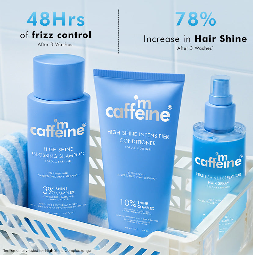 Mcaffeine Complete glossy Hair Routine | New Shine Complex - Image 6 - Buy from Indicrest