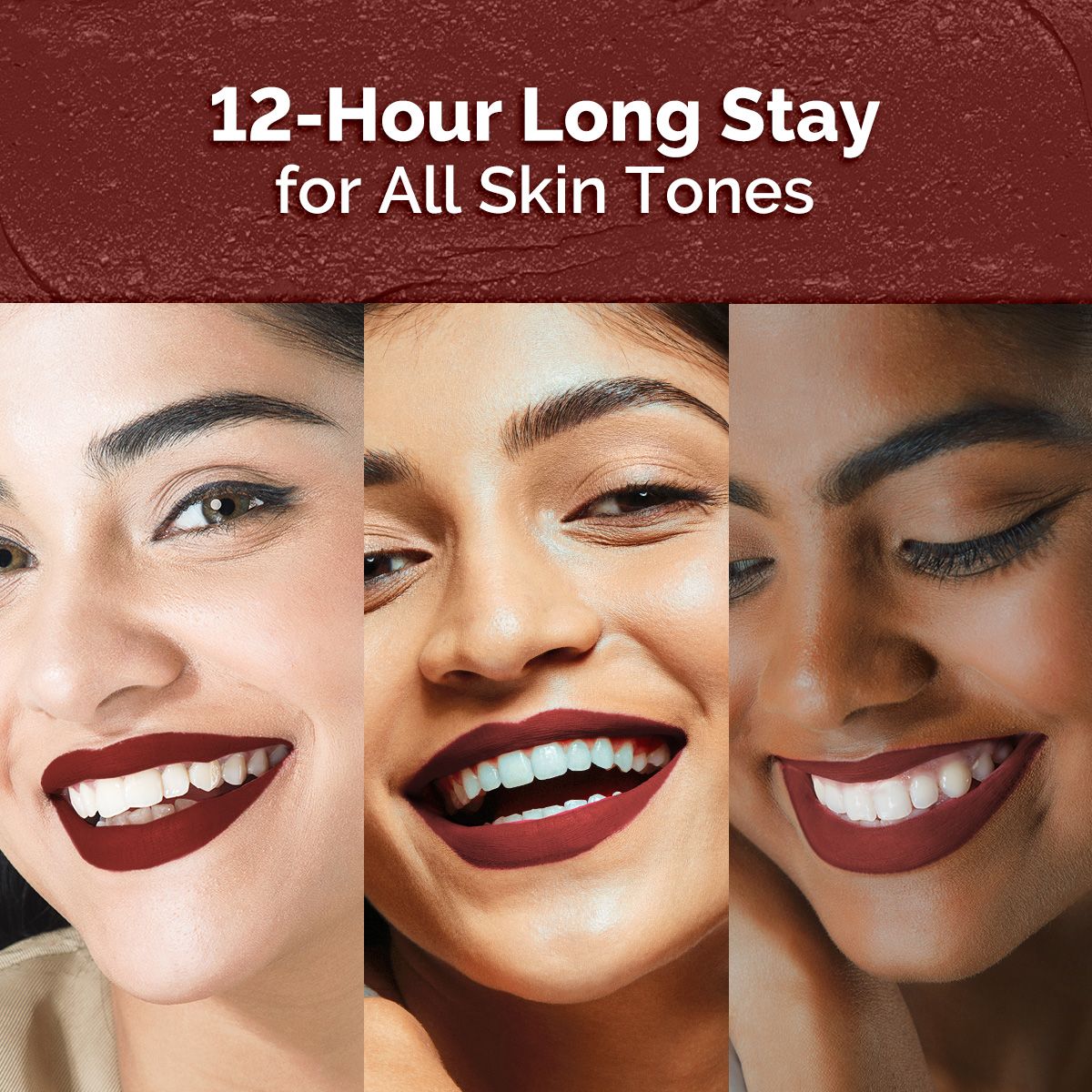 Mamaearth Moisture Matte Longstay Lipstick, 2g | hazelnut brown - Image 6 - Buy from Indicrest