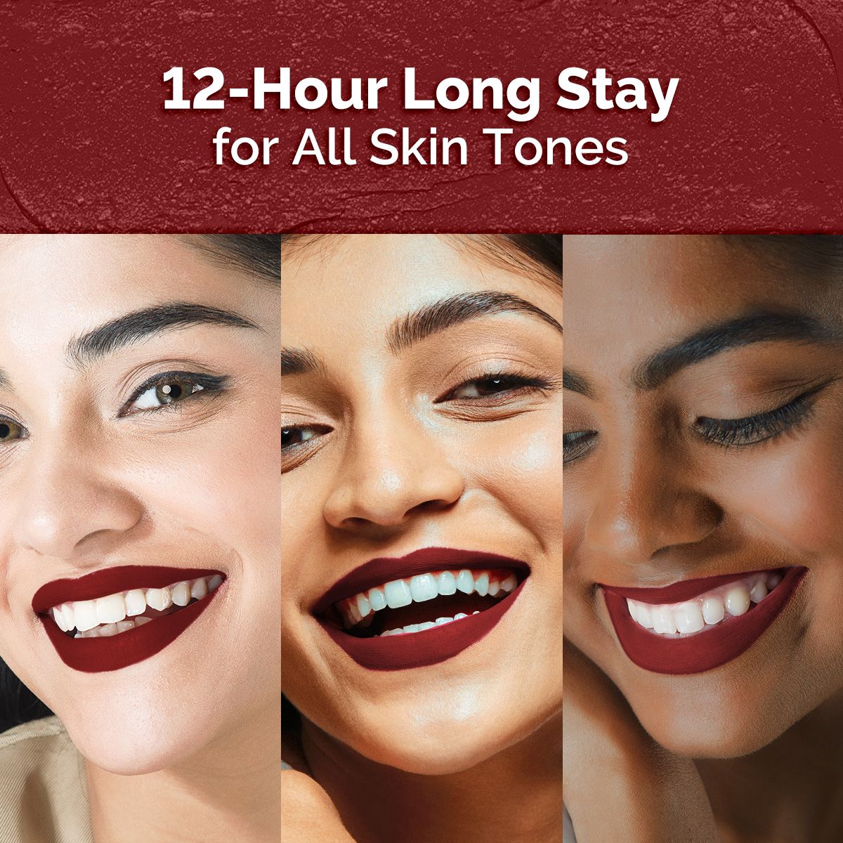 Mamaearth Moisture Matte Longstay Lipstick, 2g | raisin punch - Image 6 - Buy from Indicrest