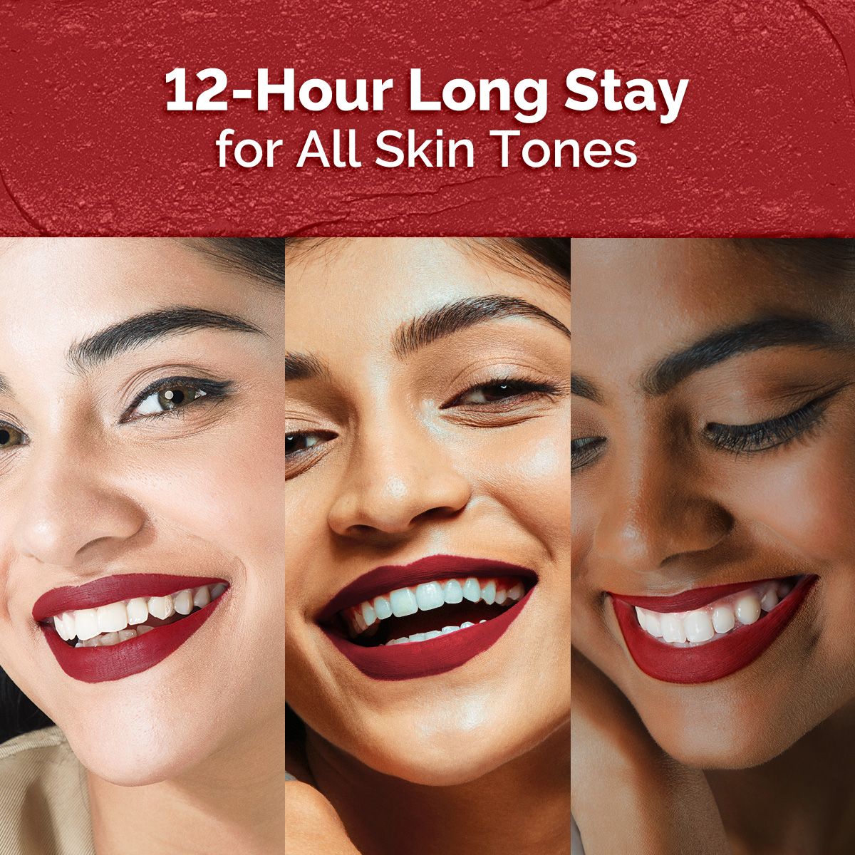 Mamaearth Moisture Matte Longstay Lipstick, 2g | Cherry Punch - Image 6 - Buy from Indicrest