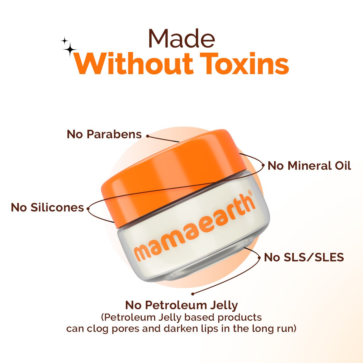 Mamaearth Vitamin C Moisture Therapy Lip Balm SPF 50 with Vitamin C & Honey for Lip Lightening, 15g - Image 4 - Buy from Indicrest
