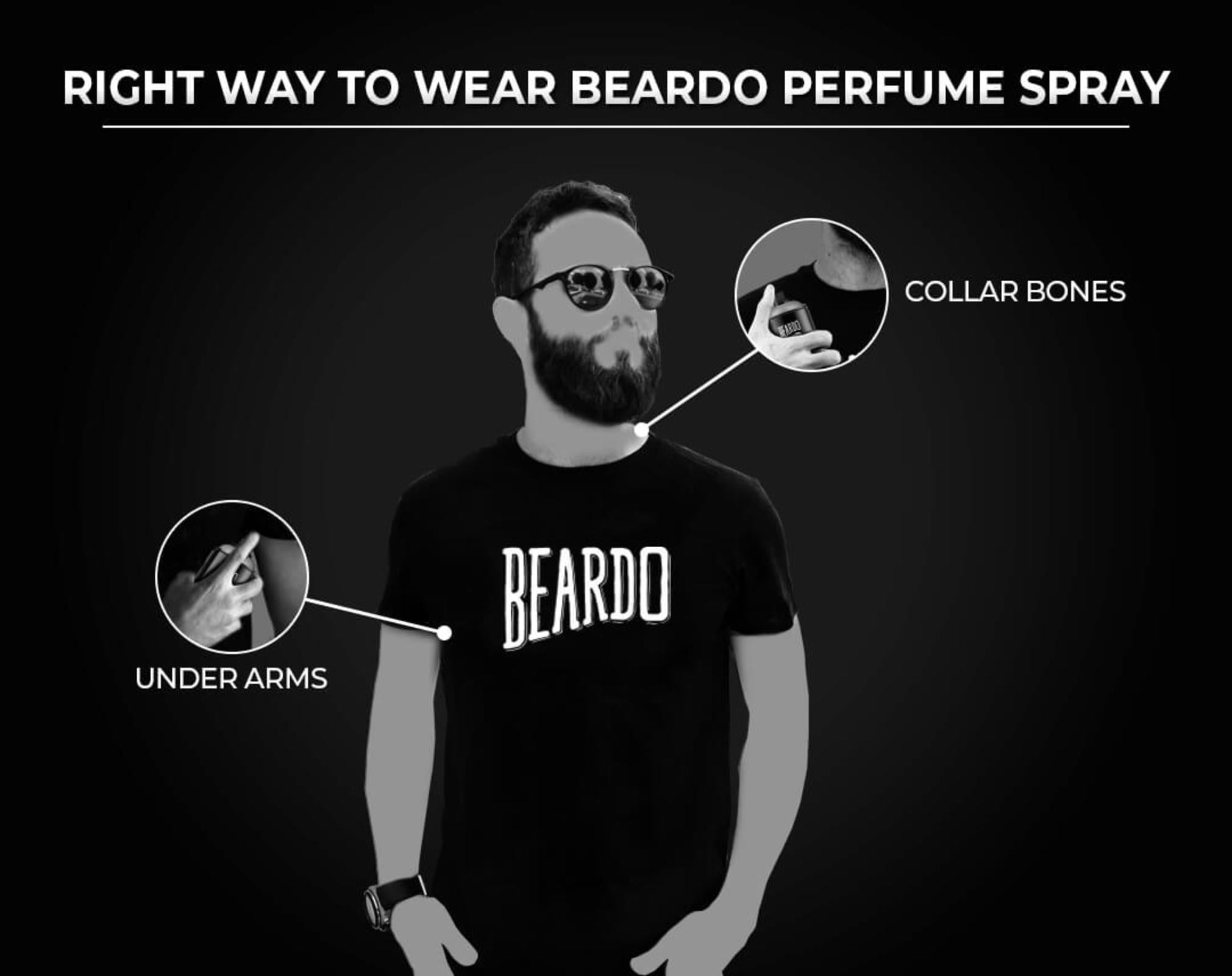 Beardo MAFIA Perfume Body Spray, 120ml - Image 6 - Buy from Indicrest