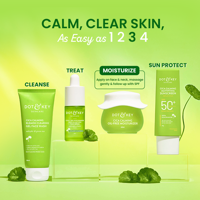 Dot & Key Cica (Centella) + Niacinamide Oil Free Moisturizer, 50g