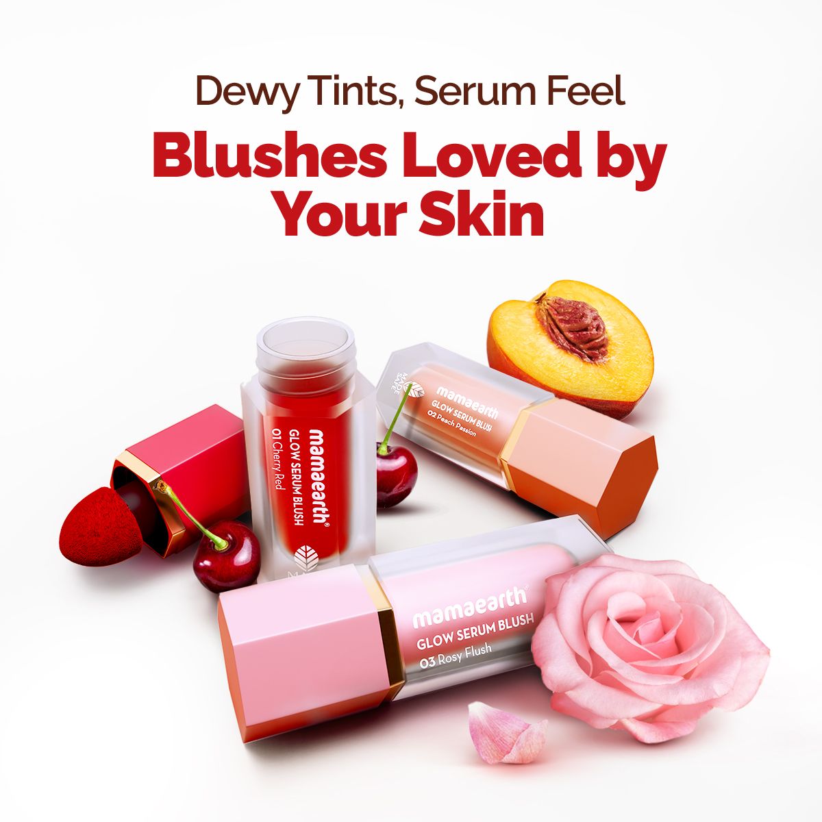 Mamaearth Glow Serum Blush with Vitamin C & Cherry Extract, 5ml, Cherry Red - Image 7 - Buy from Indicrest