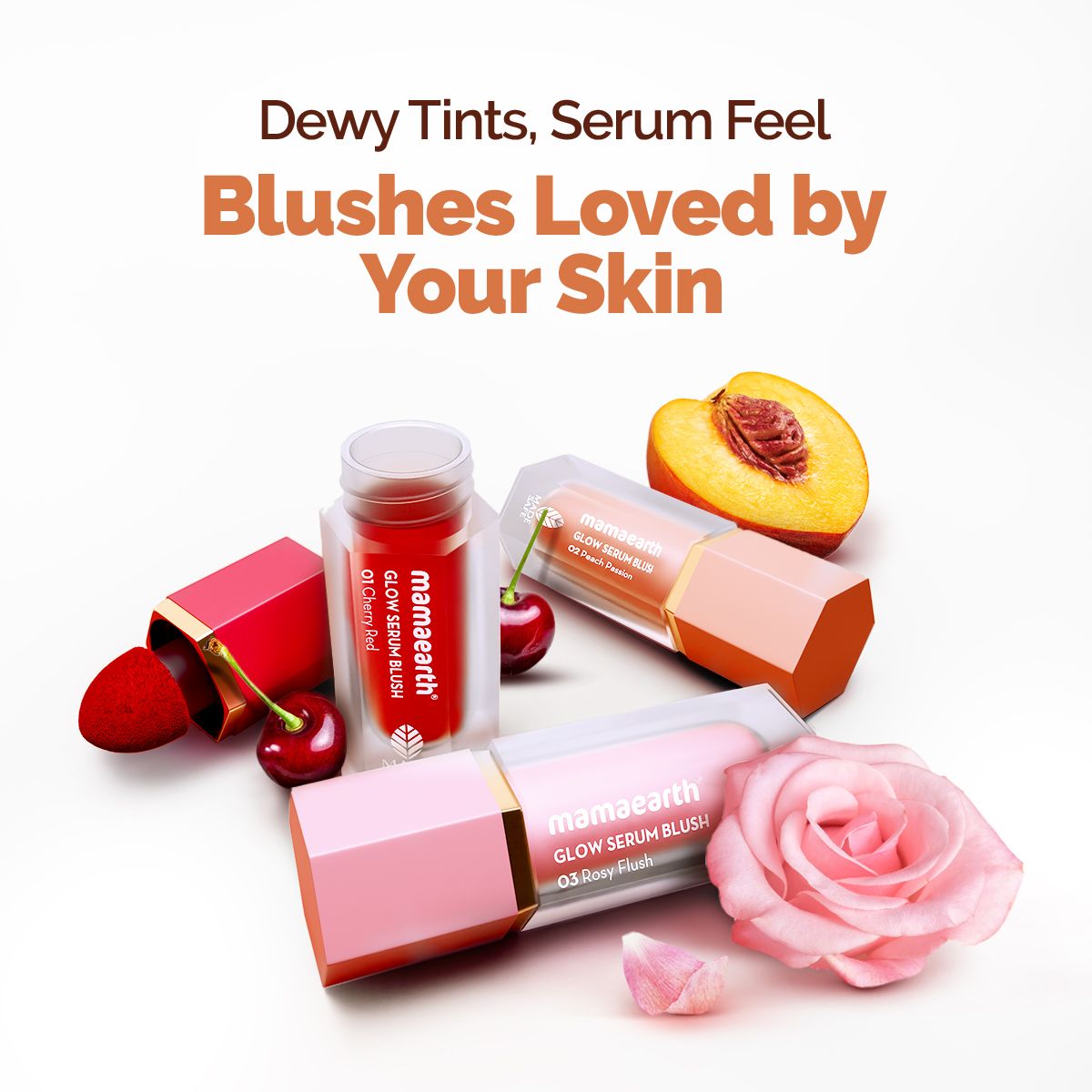 Mamaearth Glow Serum Blush with Vitamin C & Peach Extract, 5ml, Peach Passion - Image 6 - Buy from Indicrest