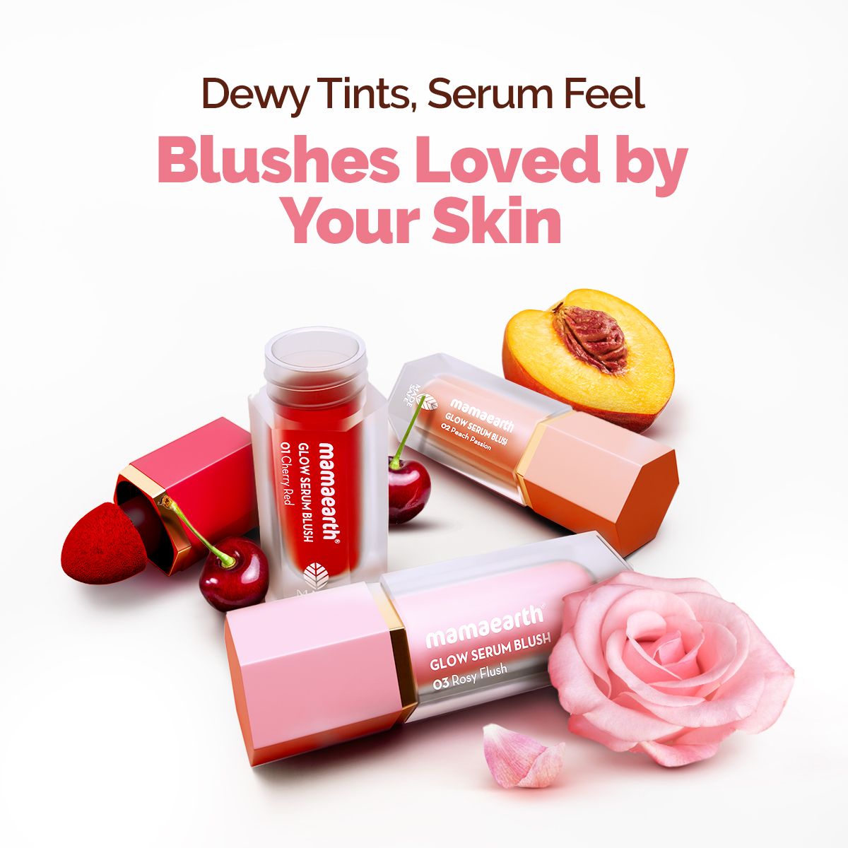 Mamaearth Glow Serum Blush with Vitamin C & Rose Extract, 5ml, Rosy Flush - Image 7 - Buy from Indicrest