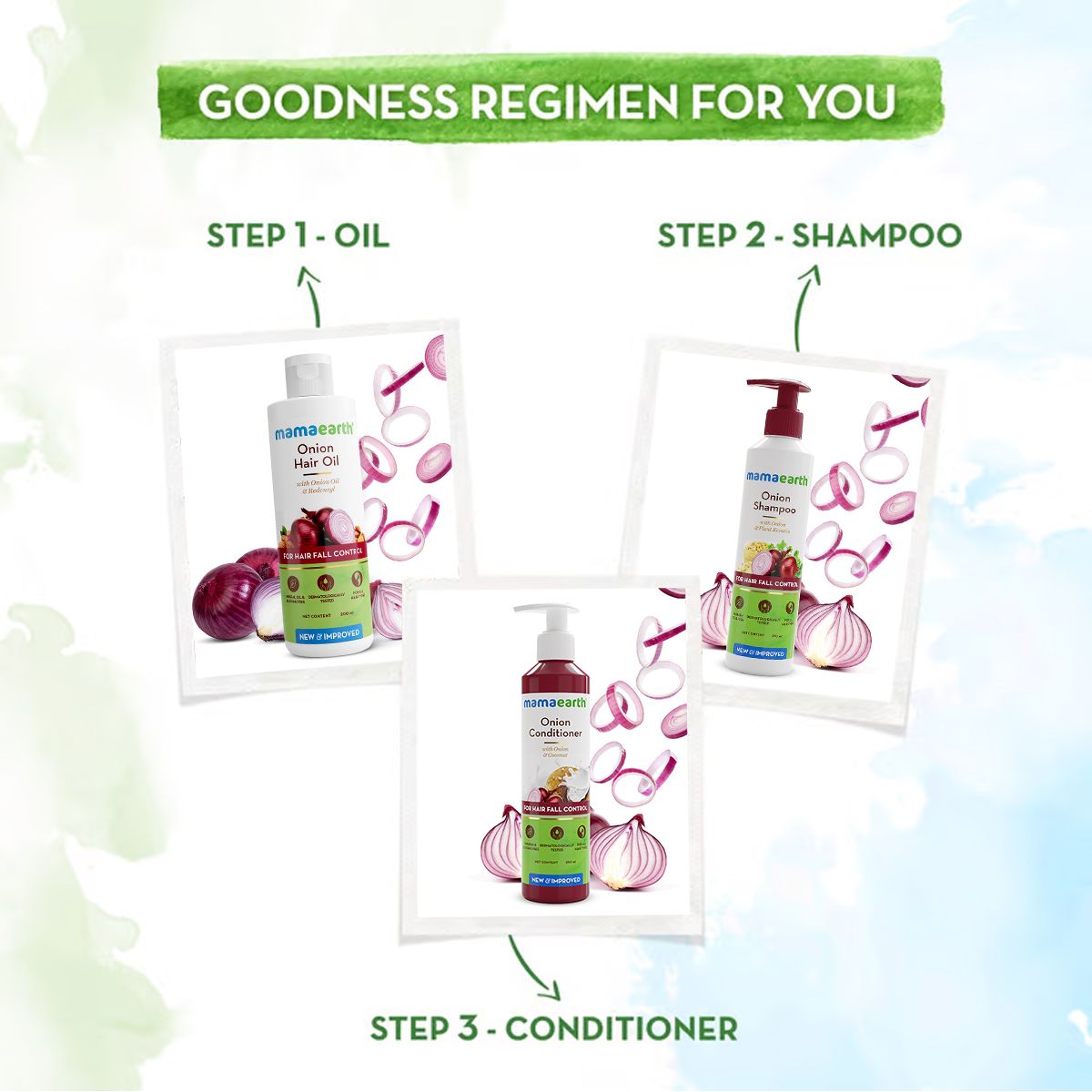 Mamaearth Onion Hair Oil with Onion Oil & Redensyl for Hair Fall Control, 250ml - Image 6 - Buy from Indicrest
