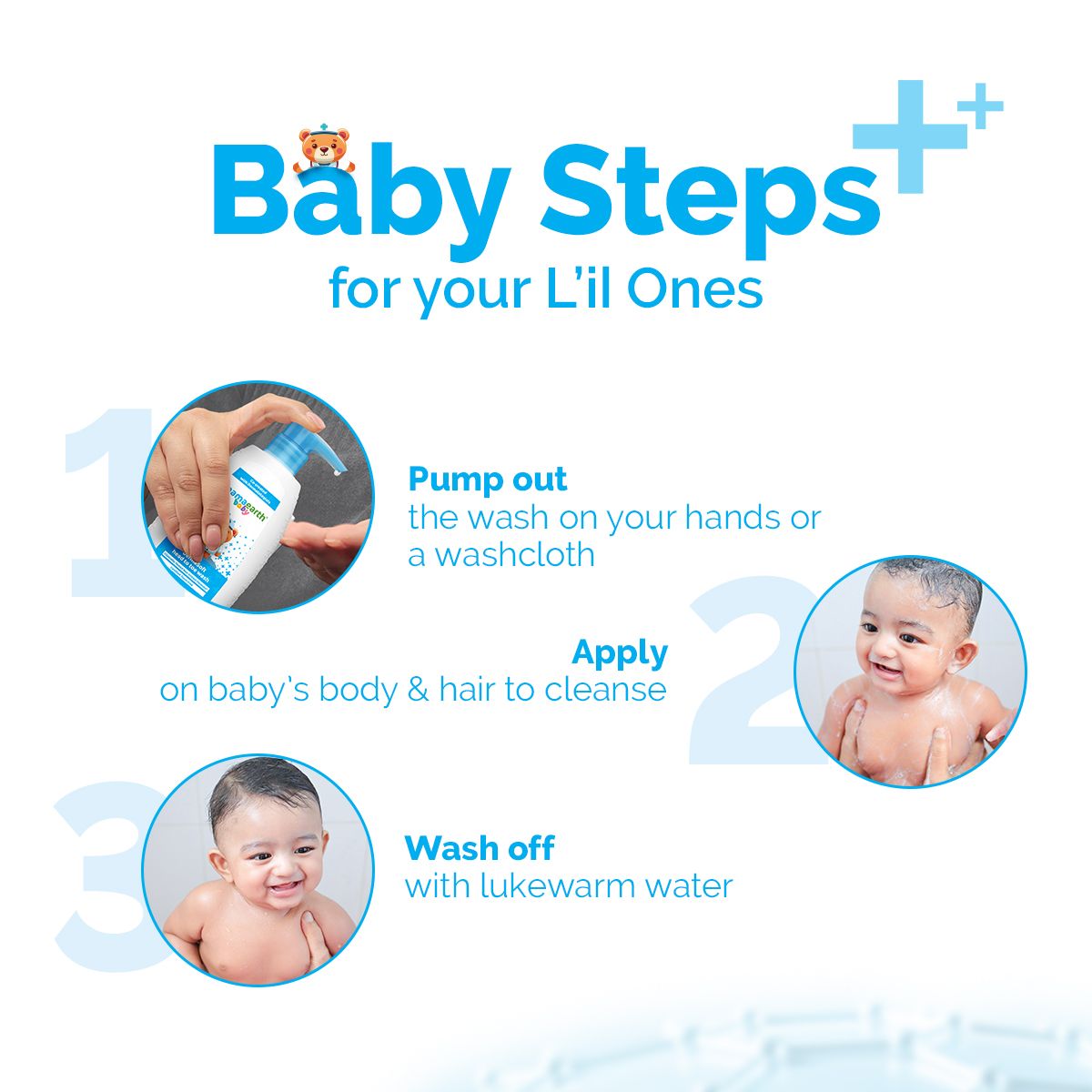 Mamaearth Baby DermaSoft Head to Toe Wash for Baby's Sensitive Skin, 250ml - Image 6 - Buy from Indicrest