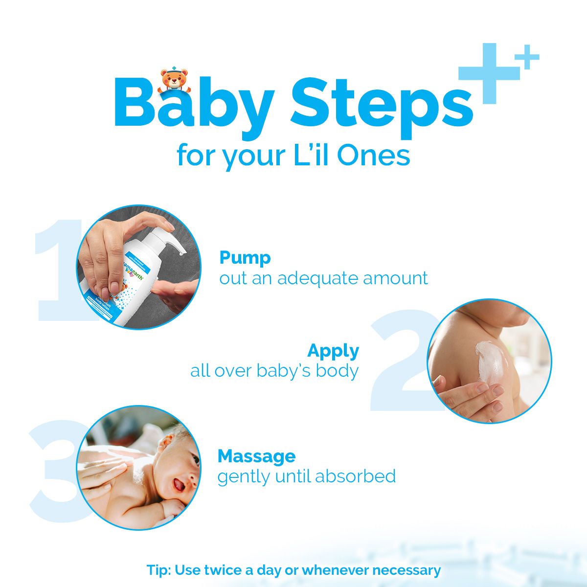 Mamaearth Baby DermaSoft Body Lotion for Baby's Sensitive Skin, 250ml - Image 6 - Buy from Indicrest