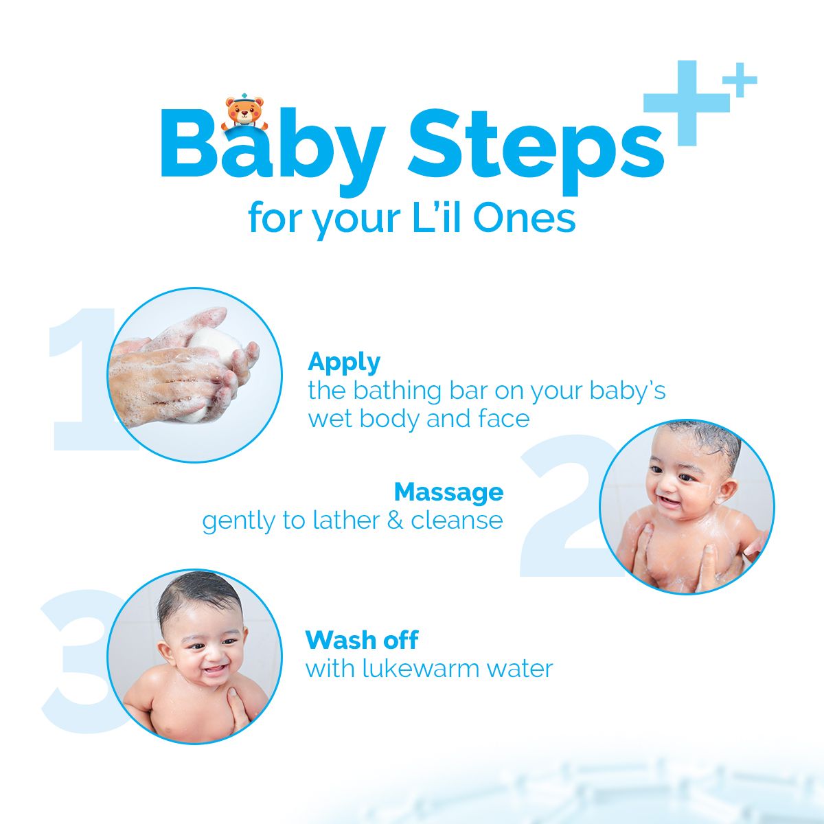 Mamaearth Baby DermaSoft Bathing Bar, 75g - Image 5 - Buy from Indicrest