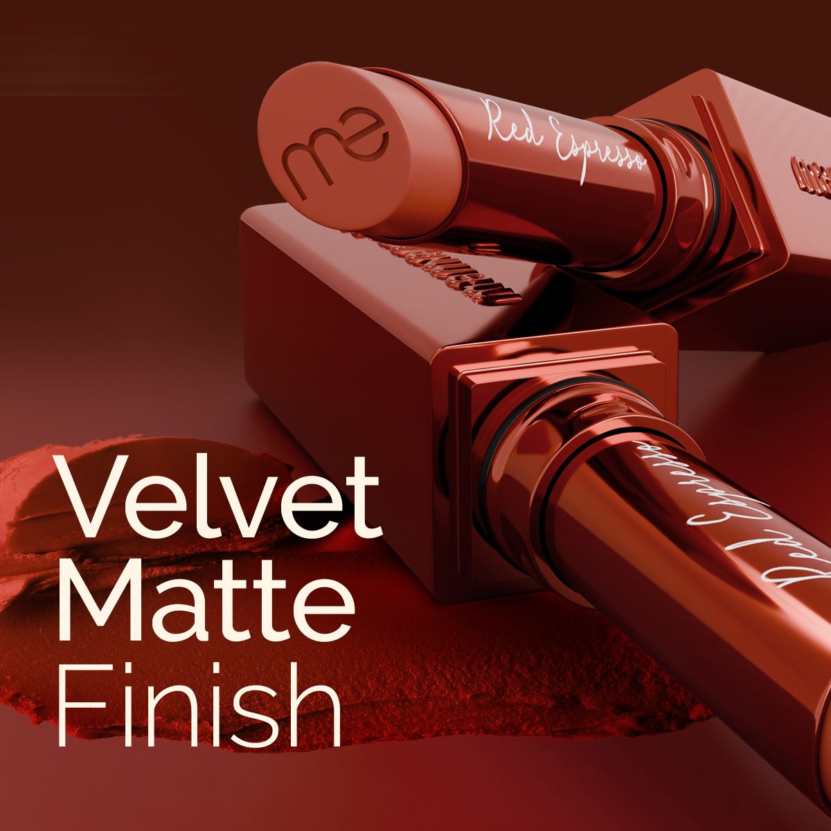 Mamaearth Luxe Matte Long Stay Lipstick with Passion Fruit Oil & Vitamin E, 2g | Red Espresso - Image 6 - Buy from Indicrest