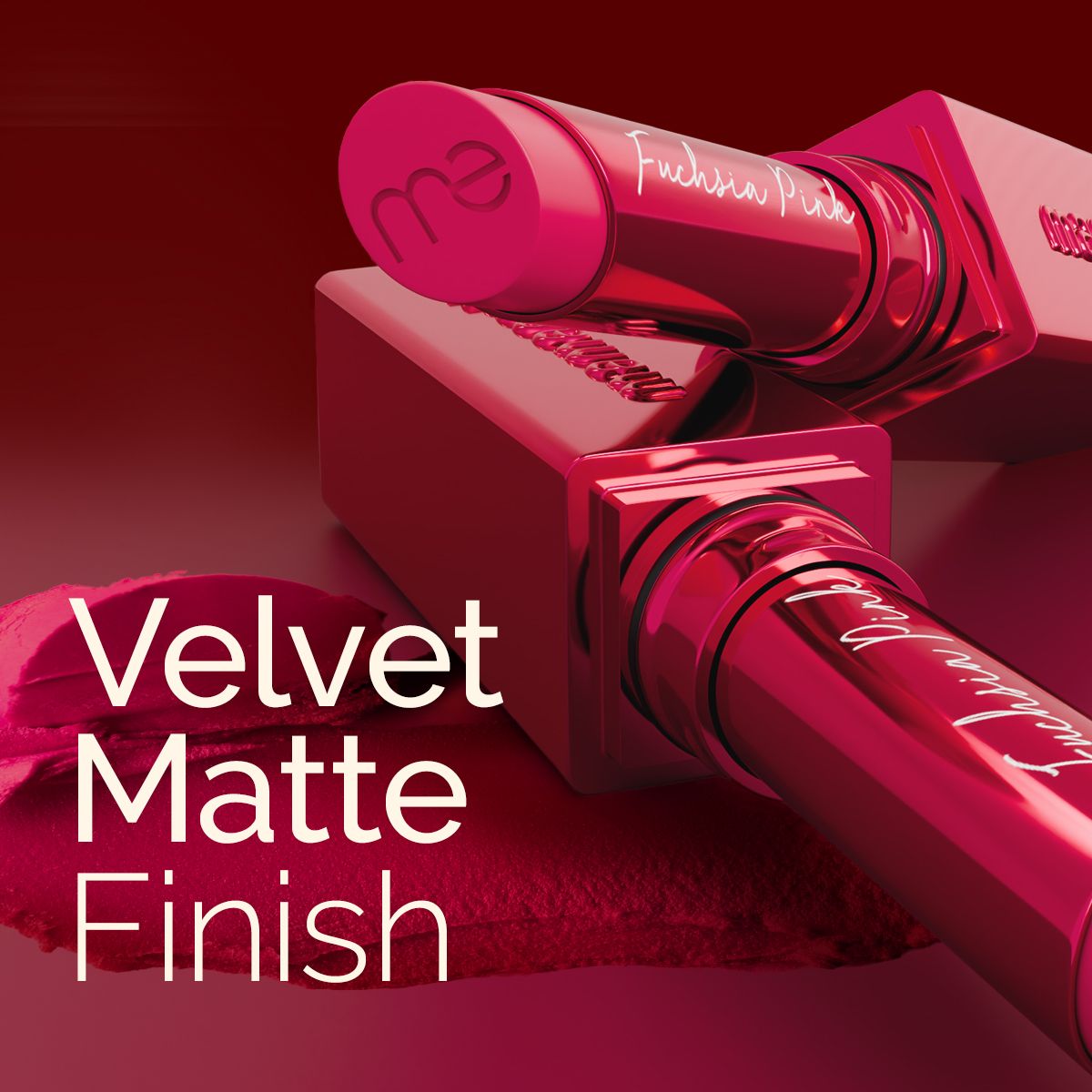 Mamaearth Luxe Matte Long Stay Lipstick with Passion Fruit Oil & Vitamin E, 2g | Fuchsia Pink - Image 6 - Buy from Indicrest