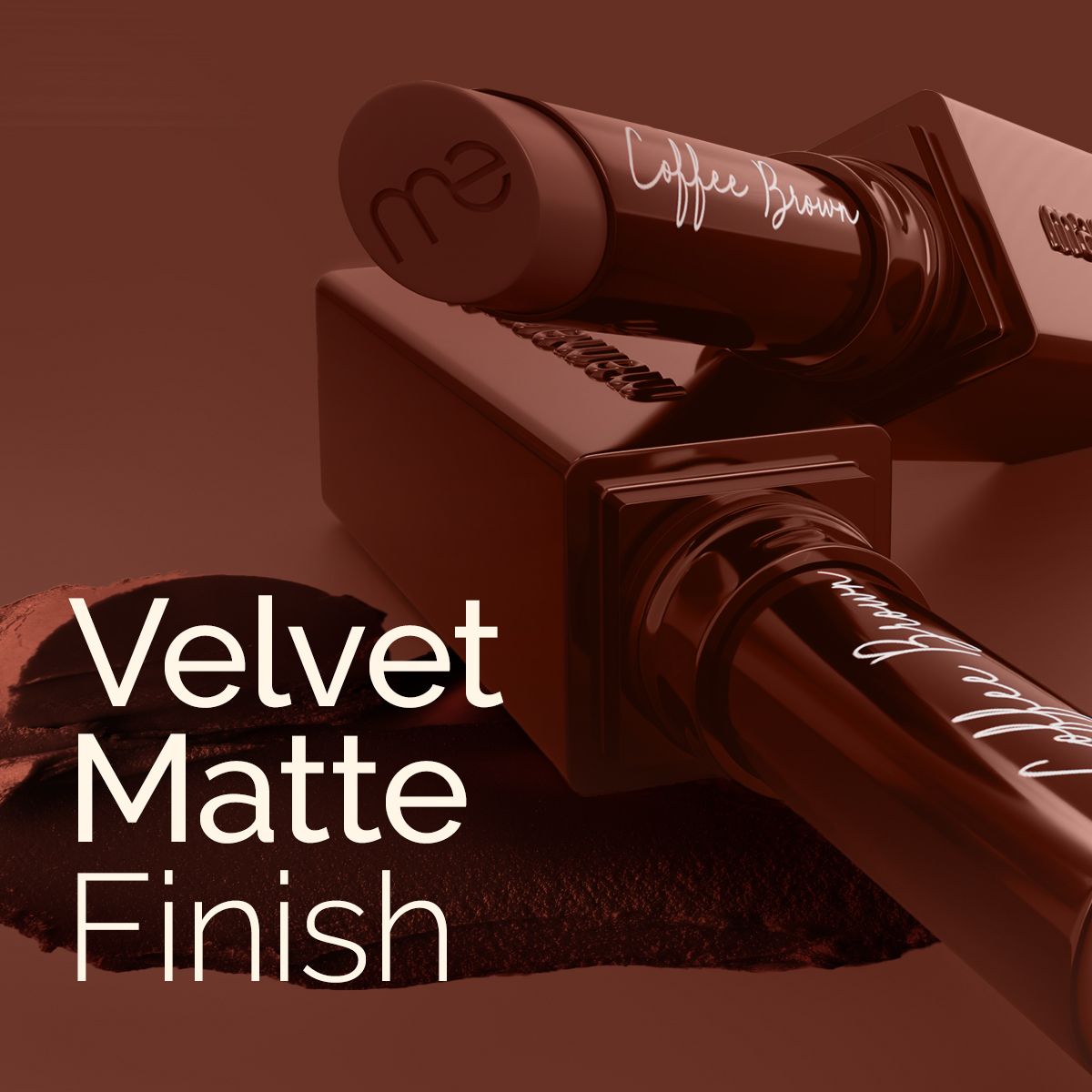 Mamaearth Luxe Matte Long Stay Lipstick with Passion Fruit Oil & Vitamin E, 2g | Coffee Brown - Image 6 - Buy from Indicrest