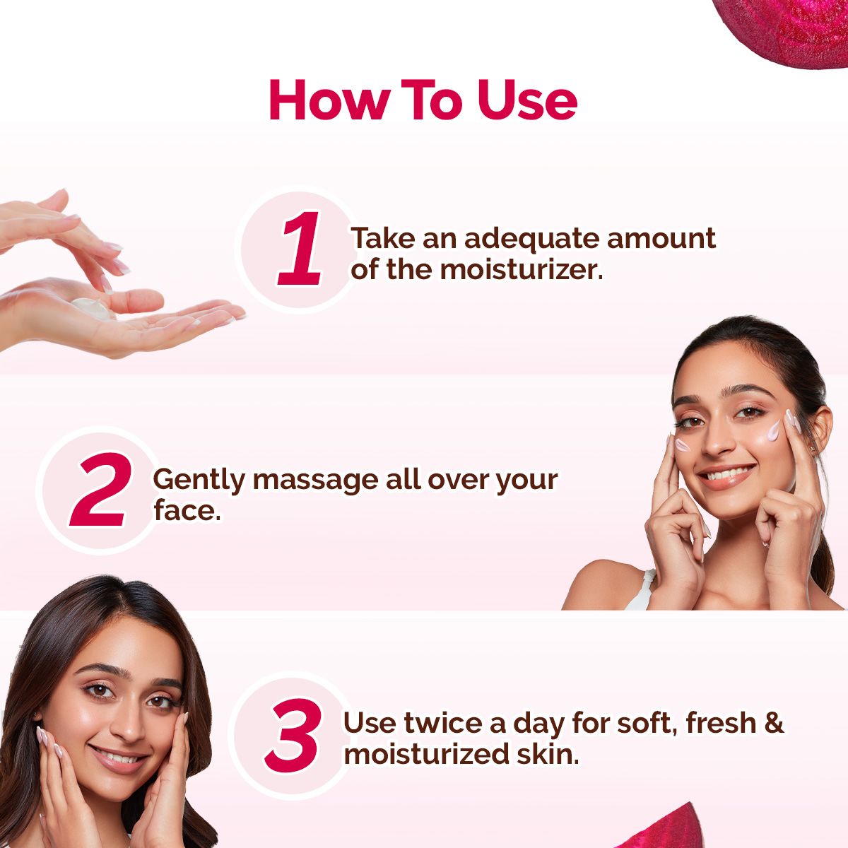 Mamaearth Beetroot Hydraful Moisturizer with Beetroot & Hyaluronic Acid for Natural Pink Glow, Pack of 2 X 200g - Image 5 - Buy from Indicrest