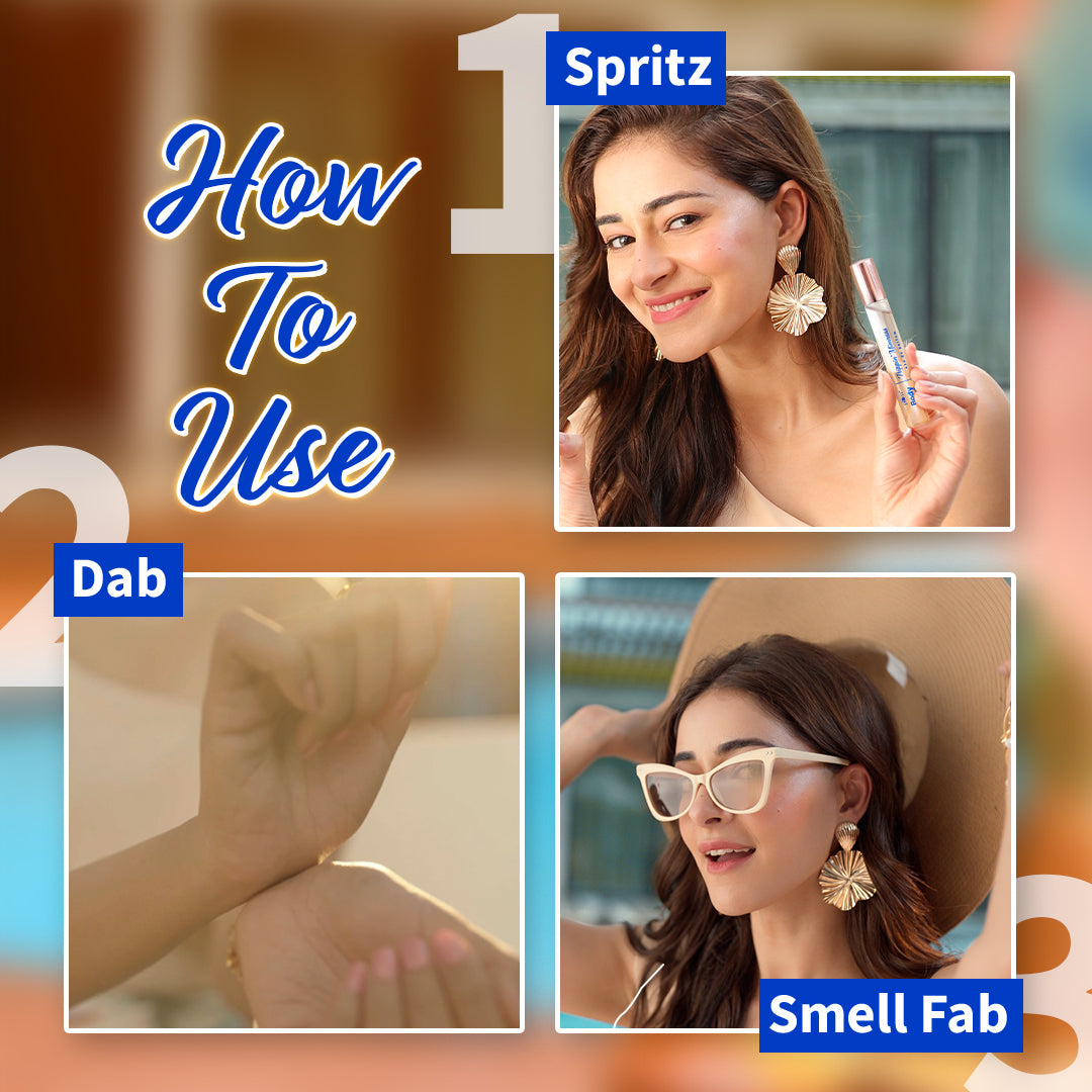 Plum Trippin Mimosas Eau De Parfum (Perfume) by Plum BodyLovin' | Long Lasting | Travel-Friendly | Citrusy Fragrance | Luxury Perfume, 15ml