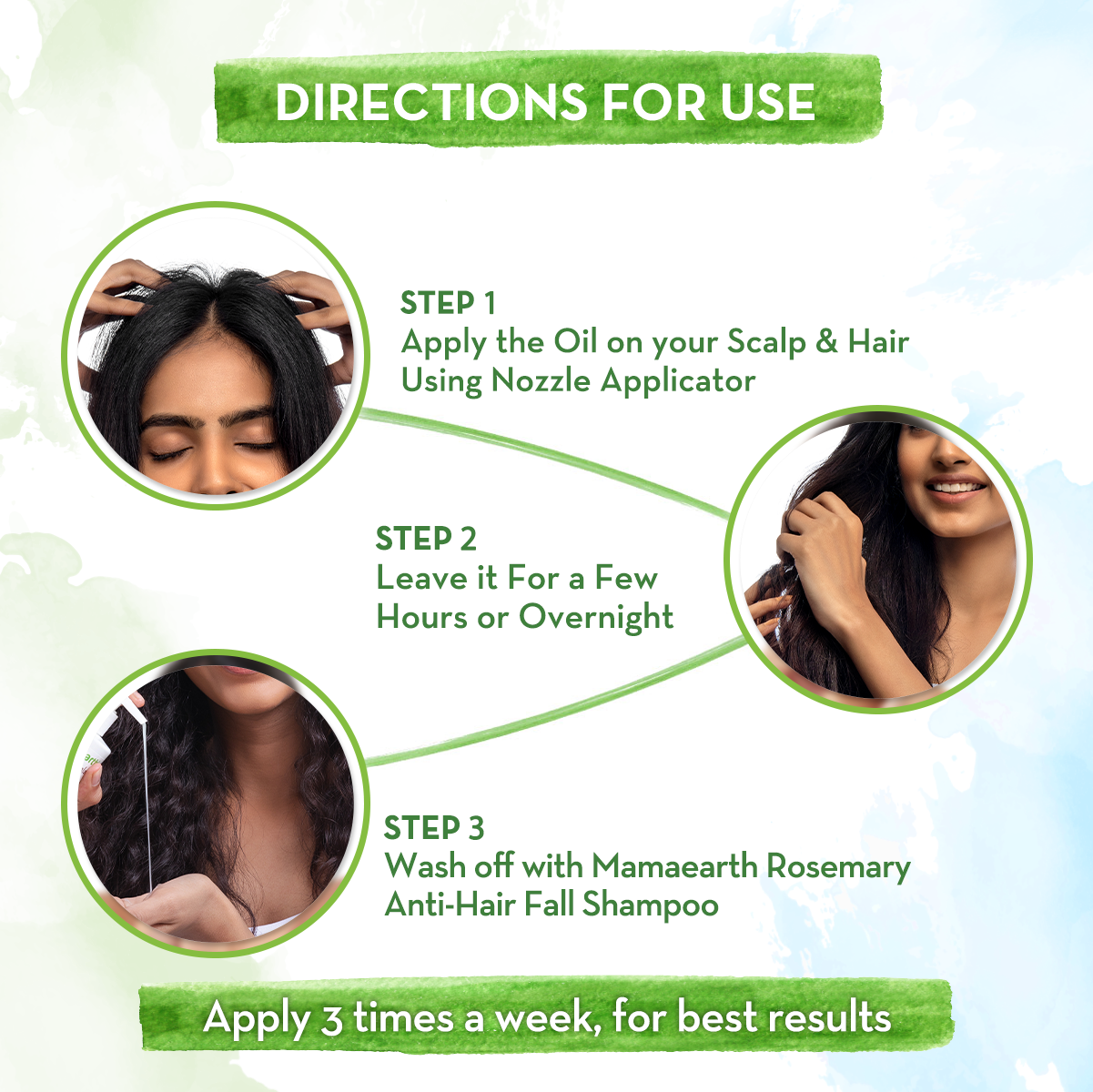 Mamaearth Rosemary Hair Growth Oil with Rosemary & Methi Dana for Promoting Hair Growth, 100ml - Image 3 - Buy from Indicrest