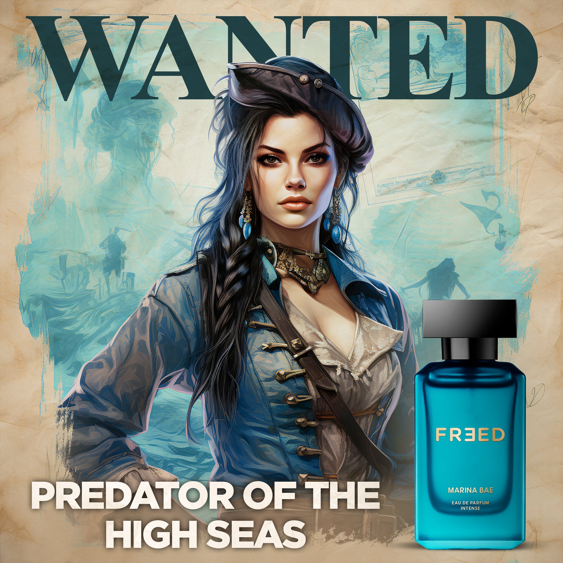Beardo Freed Marina Bae Eau De Parfum Intense 80ml - Image 7 - Buy from Indicrest