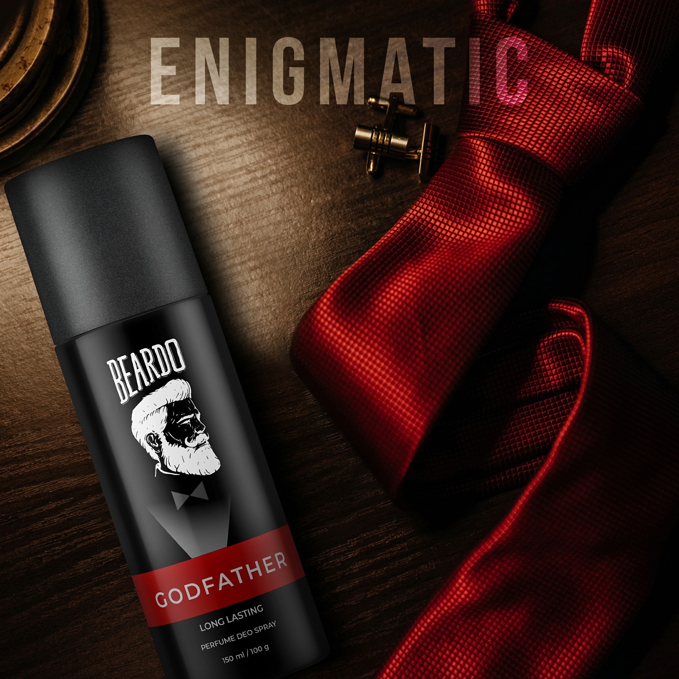 Beardo Godfather Perfume Deo Spray, 150ml - Image 5 - Buy from Indicrest