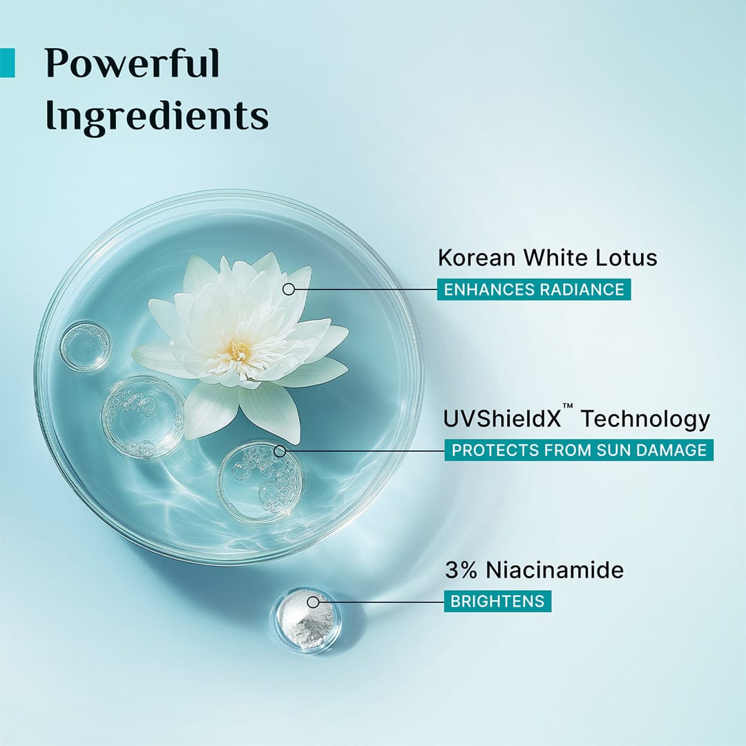 Pilgrim Korean White Lotus Tinted Sunscreen SPF 50+ PA++++, 50ml - Image 6 - Buy from Indicrest