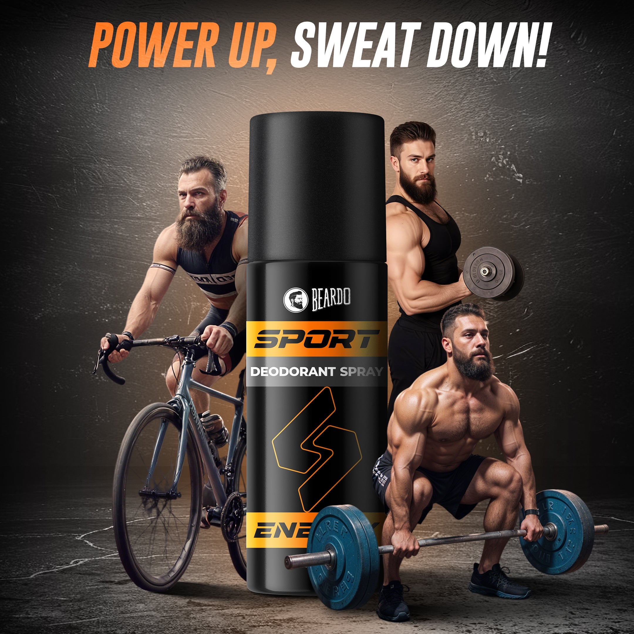 Beardo Sport Energy Deodorant Spray 150ml - Image 6 - Buy from Indicrest