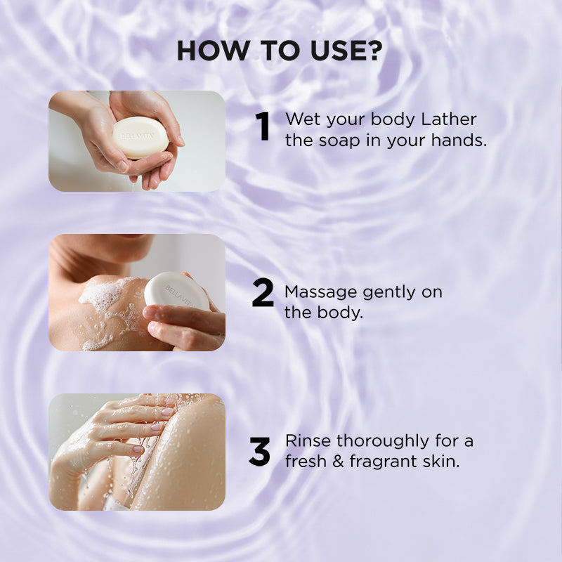 Perfumed Bathing Bar (Soap) For Women - 3 x 100g - Image 6 - Indicrest