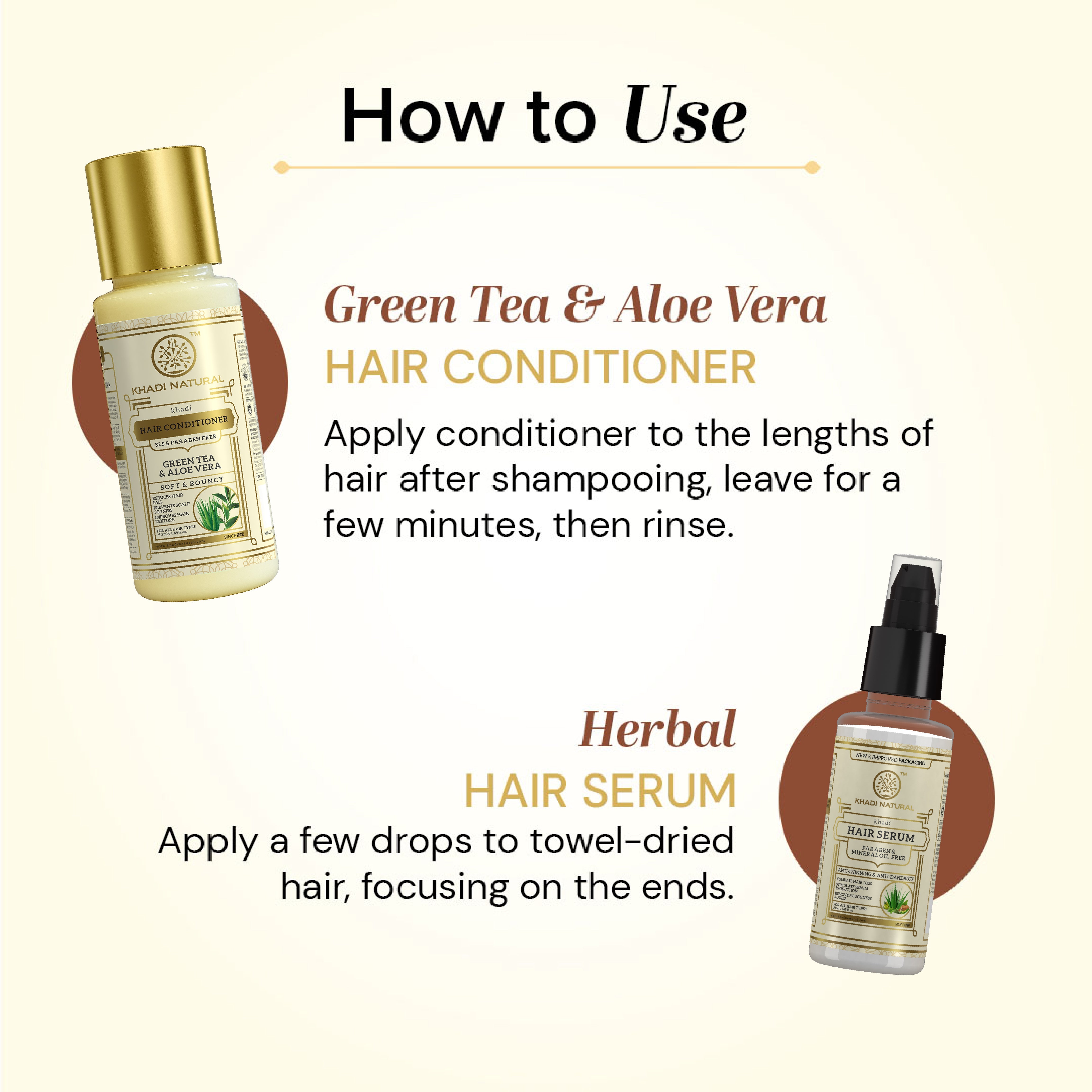Khadi Natural Hair Care Kit Combo Pack Of 4 – 50ml Each - Image 6 - Buy from Indicrest
