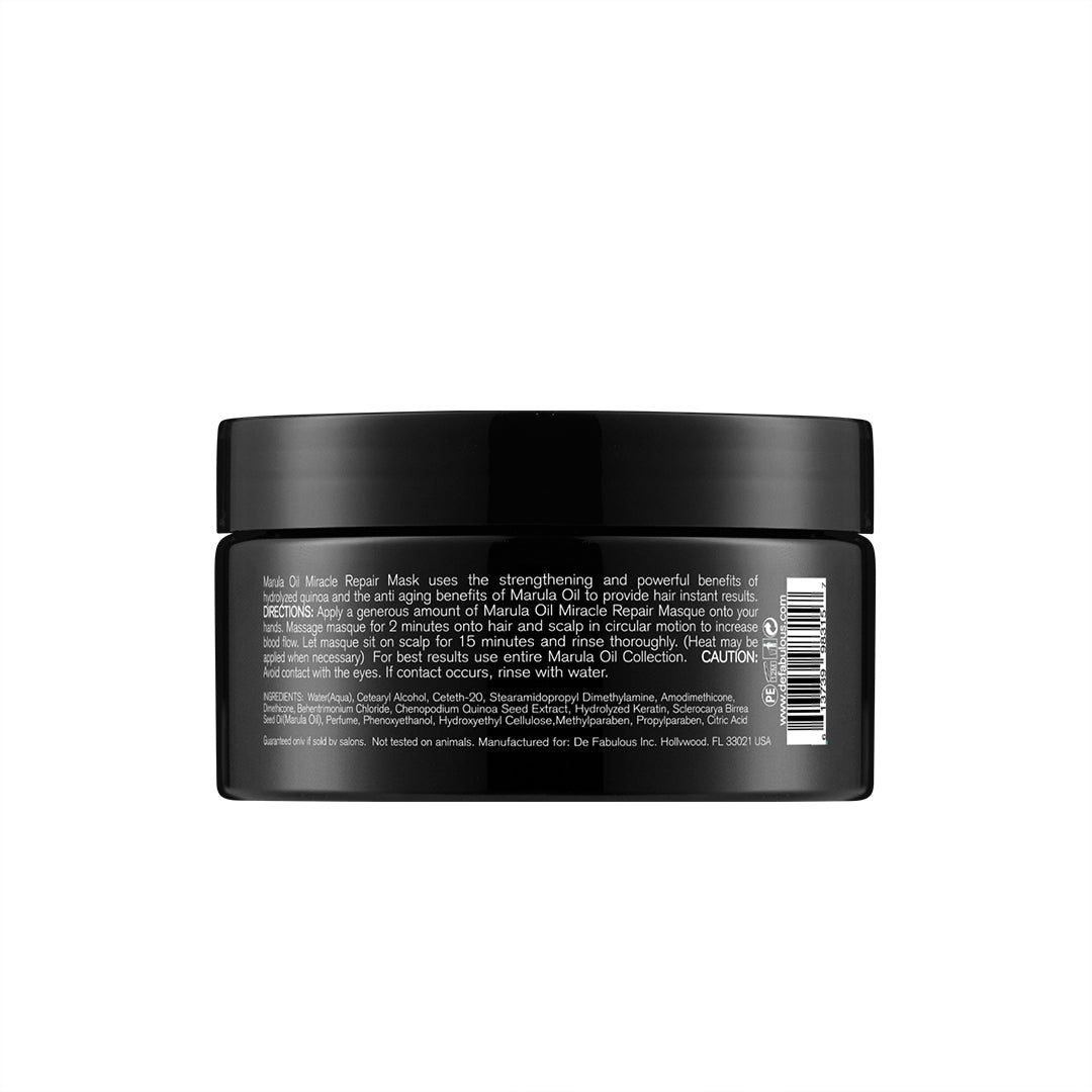 De Fabulous Marula Oil Miracle Repair Masques, 250ml - Image 6 - Buy from Indicrest