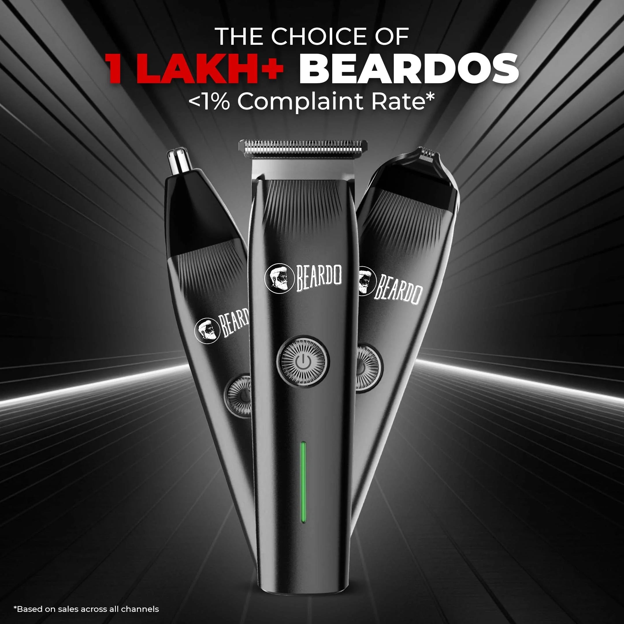 Beardo Ape-X Prime 3-in-1 Trimmer For Men - Image 7 - Buy from Indicrest