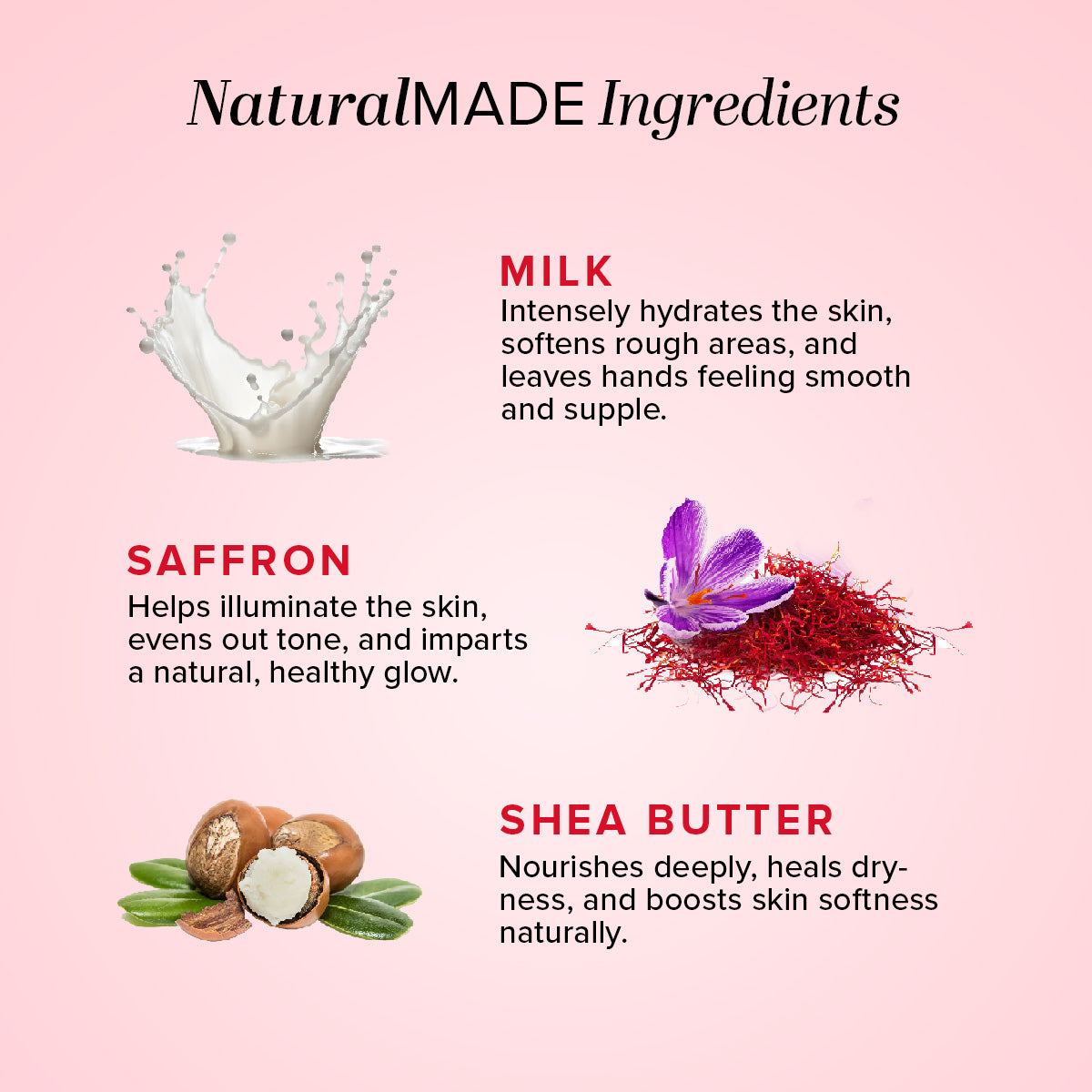 Khadi Natural Milk & Saffron Hand Cream - 50gm - Image 4 - Buy from Indicrest