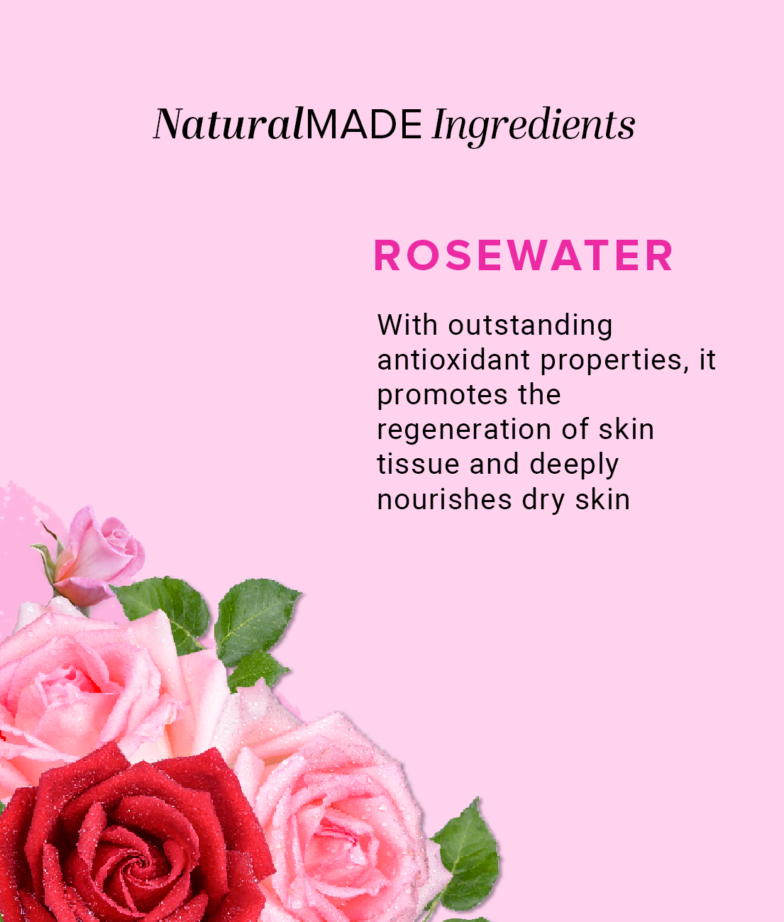 Khadi Natural Herbal Rose Water Soap - 125gm - Image 3 - Buy from Indicrest