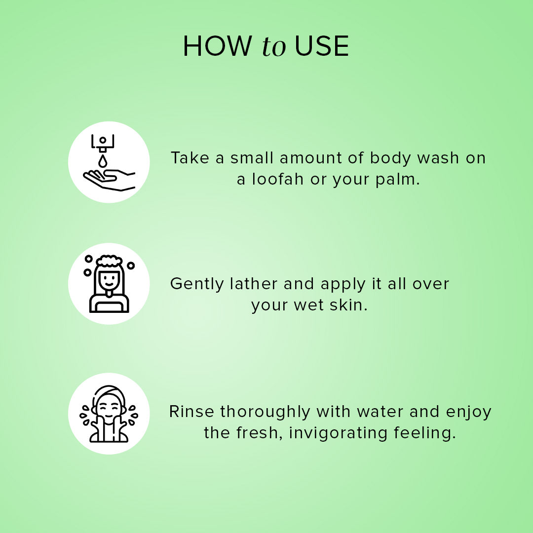 Khadi Natural Green Tea & Mint Body Wash SLS & Paraben Free - 210ml Sale - Image 4 - Buy from Indicrest