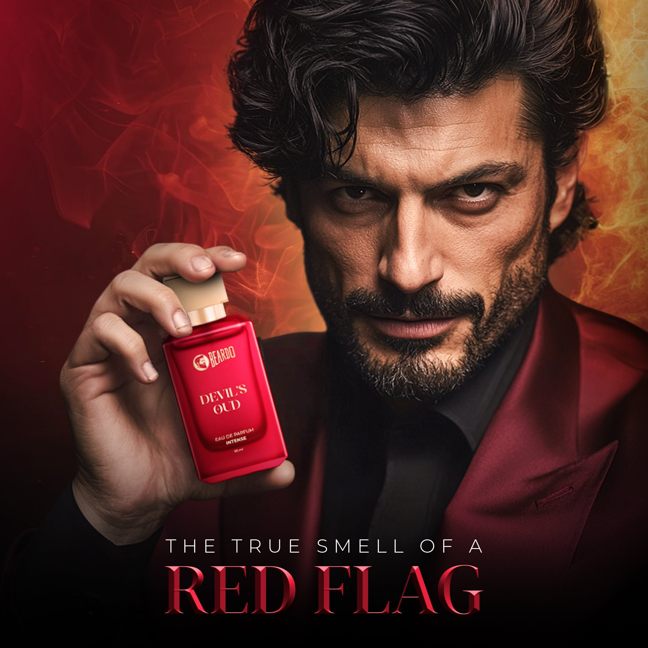 Beardo Devil's Oud Perfume EDP, 80ml - Image 6 - Buy from Indicrest