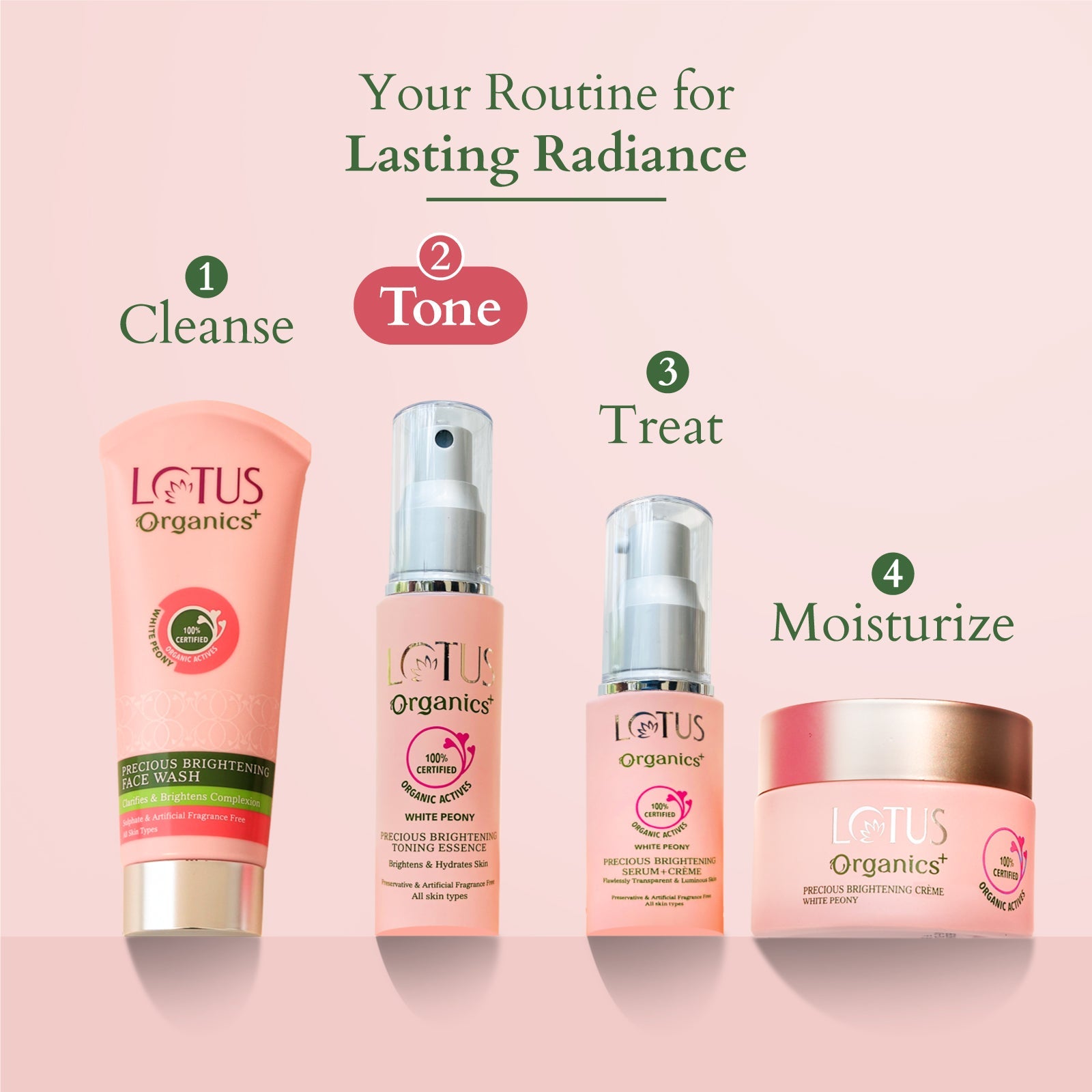 Lotus Herbals Precious Brightening Toning Essence, 50ml