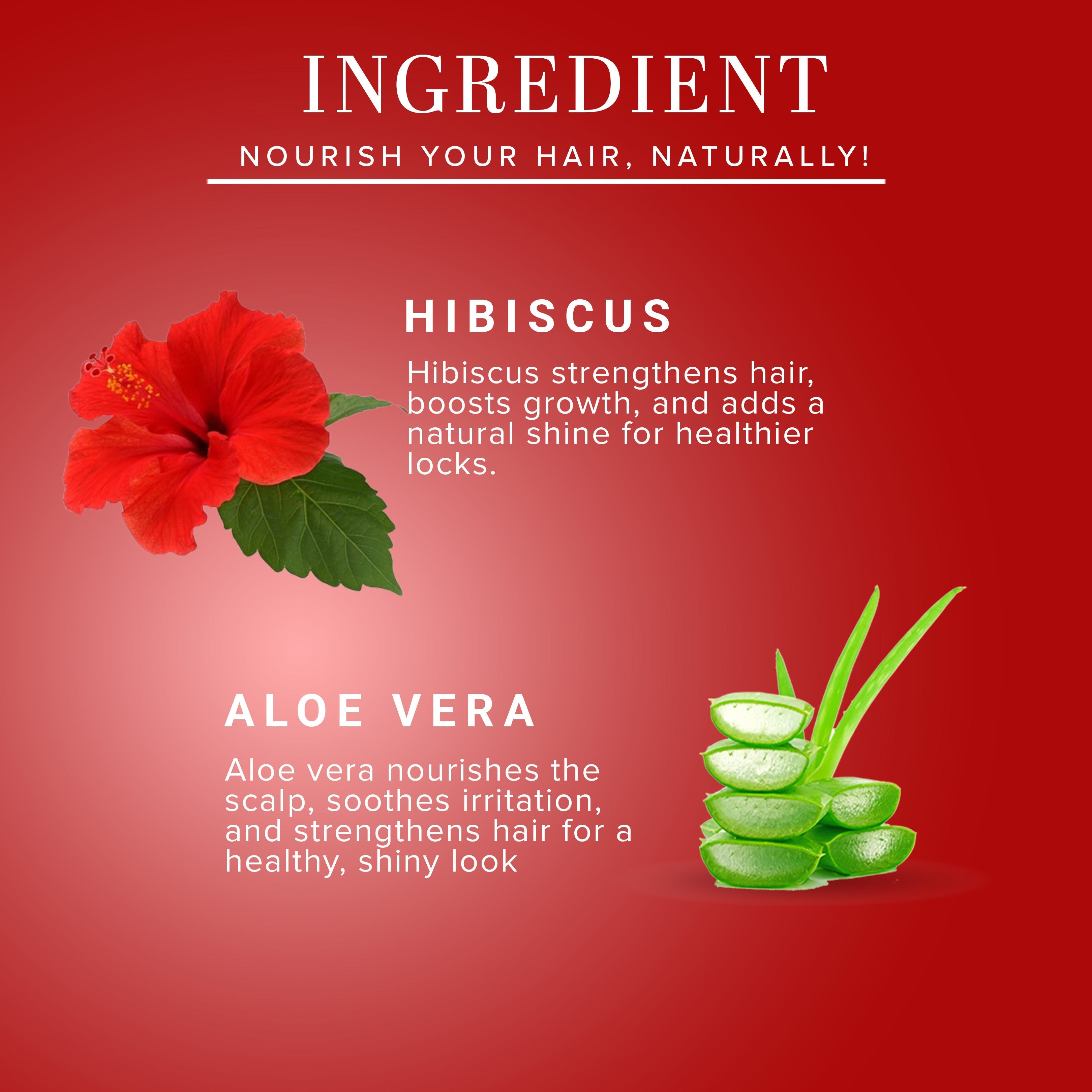 Khadi Natural Hibiscus & Aloe Vera Hair Conditioner - Parabens, Silicones, Sulphate, Color, Salt & Artificial Fragrance Free - 310ml - Image 3 - Buy from Indicrest