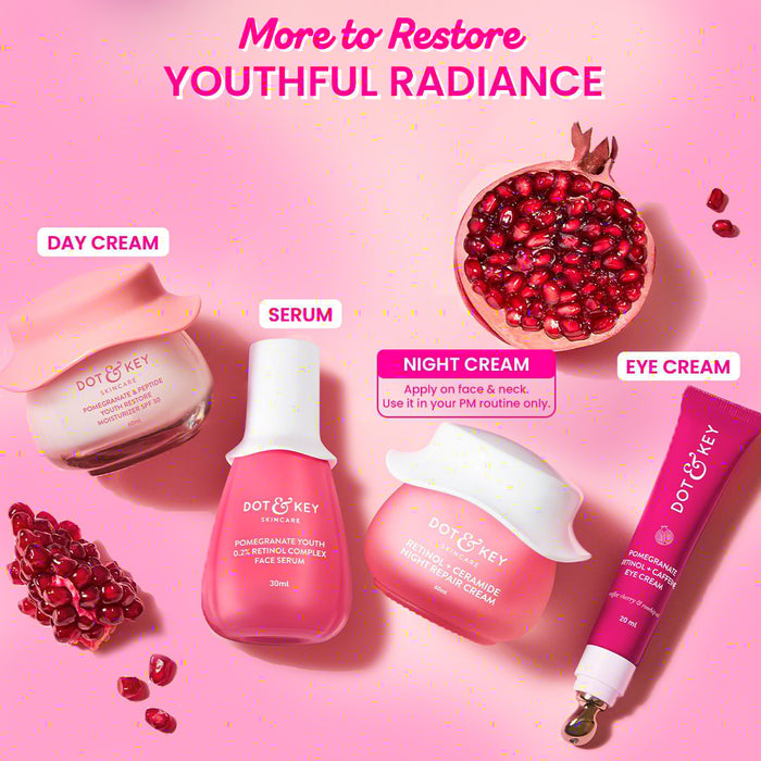 Dot & Key Retinol Night Repair Cream with Ceramides, 60ml