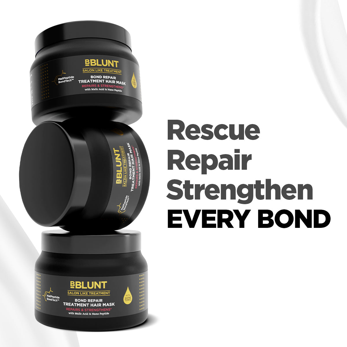 Bblunt Bond Repair Treatment Hair Mask, 250g - Image 3 - Buy from Indicrest