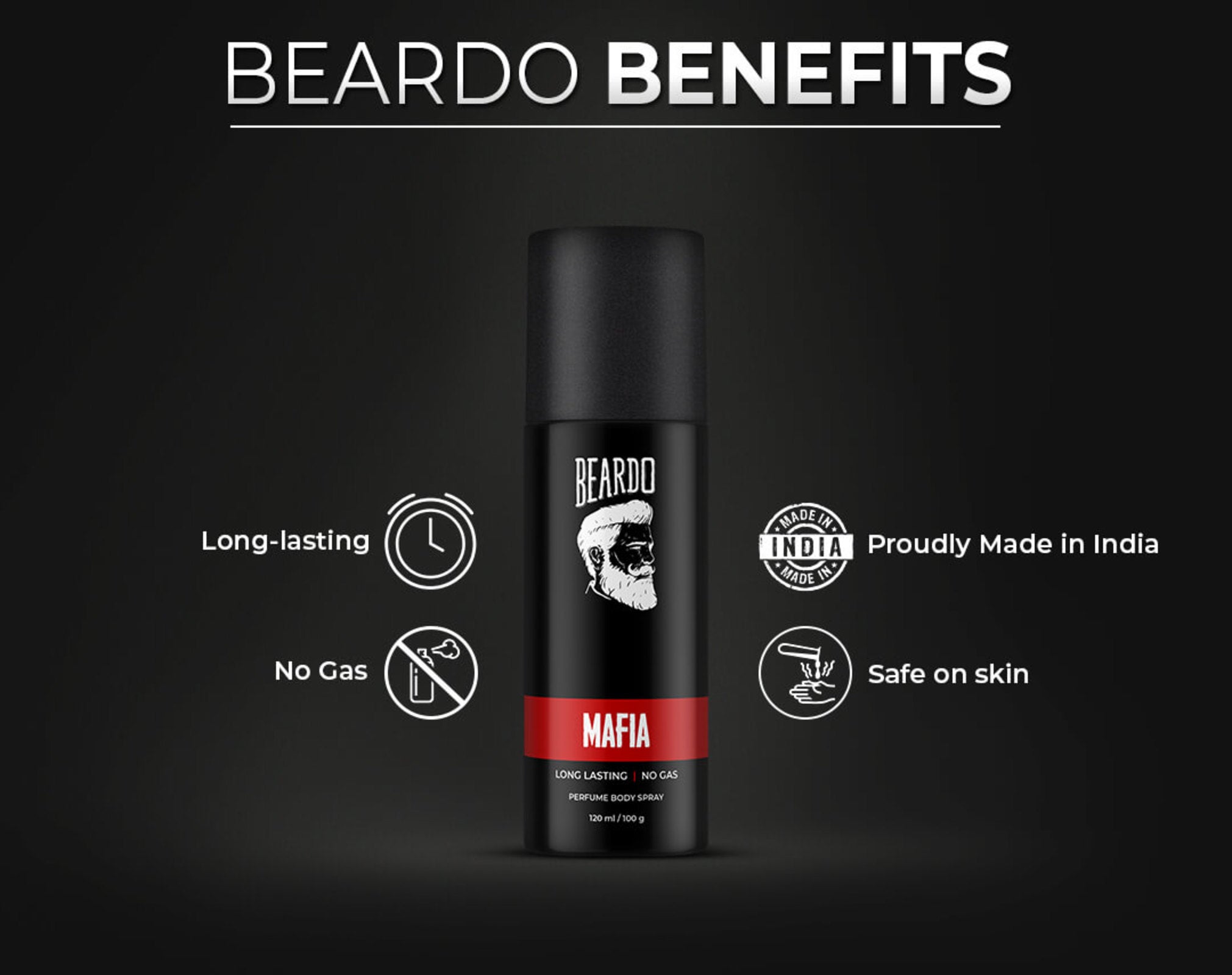 Beardo Perfume Body Spray Combo - Image 6 - Buy from Indicrest