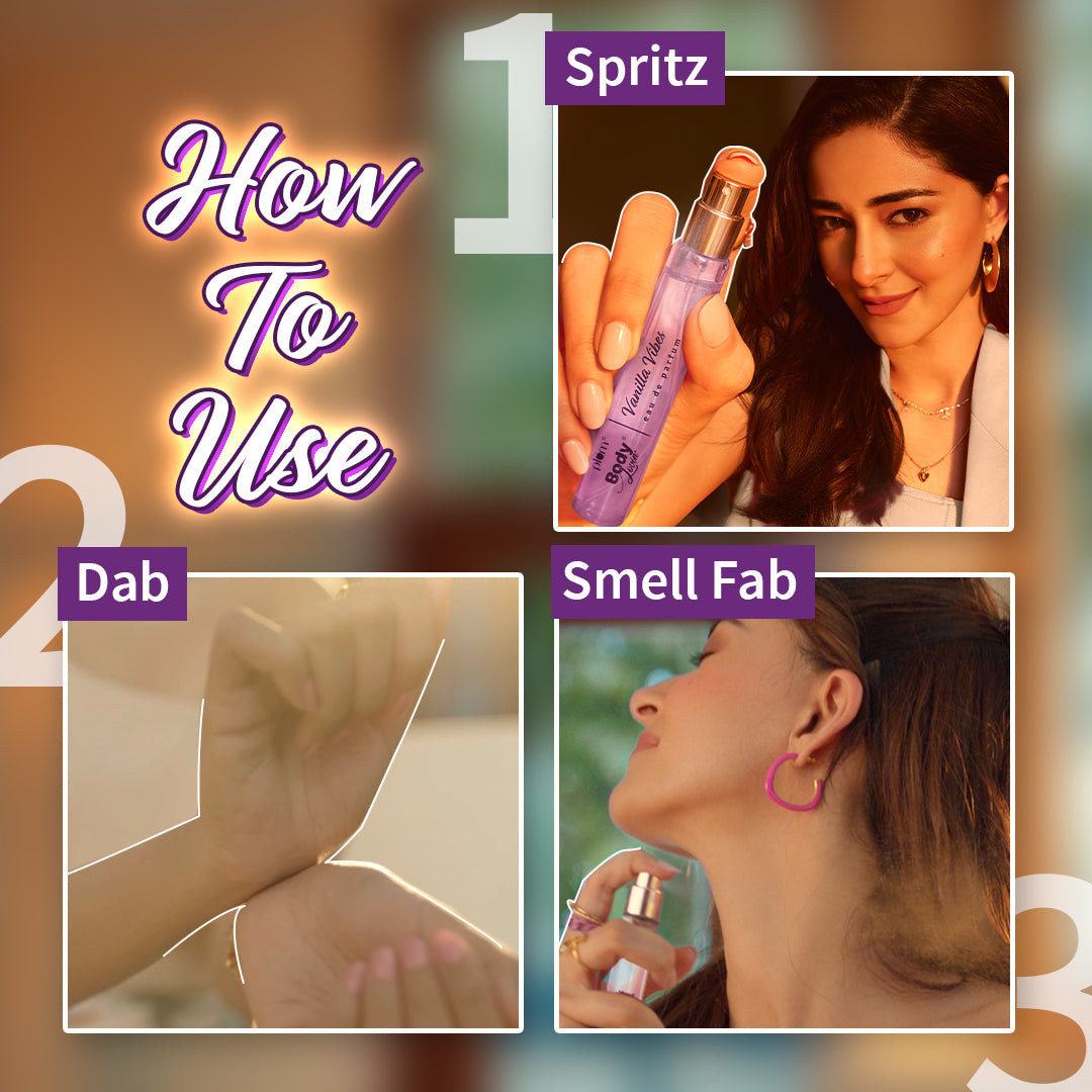 Plum Vanilla Vibes Eau De Parfum (Perfume) by Plum BodyLovin' | Long Lasting | Travel-Friendly | Warm Vanilla Fragrance | Luxury Perfume, 50ml