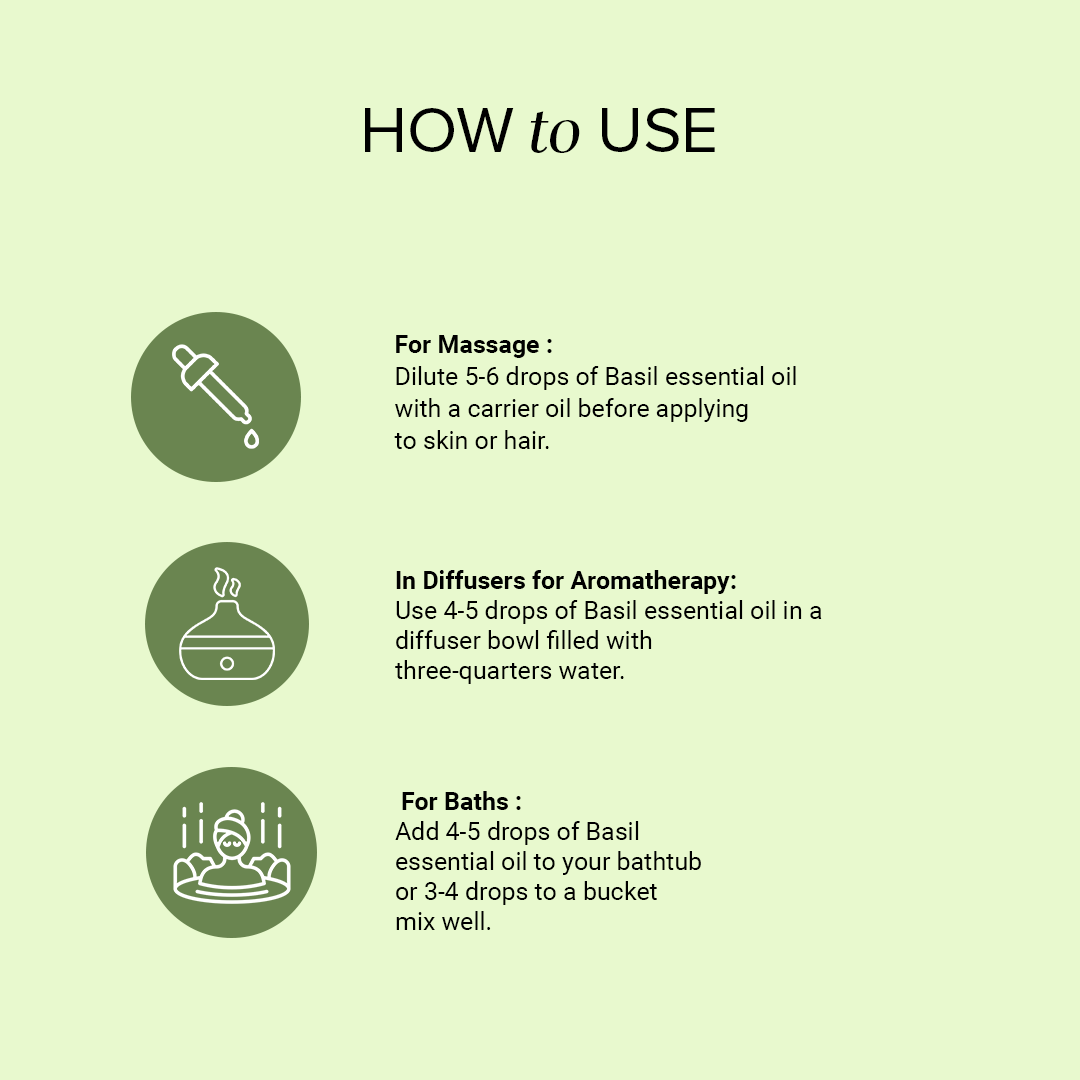 Khadi Natural Basil - Pure Essential Oil - 15ml - Image 4 - Buy from Indicrest