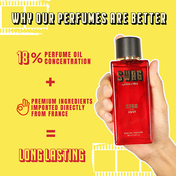 SWAG STAR Man Perfume - 100ml - Image 5 - Indicrest