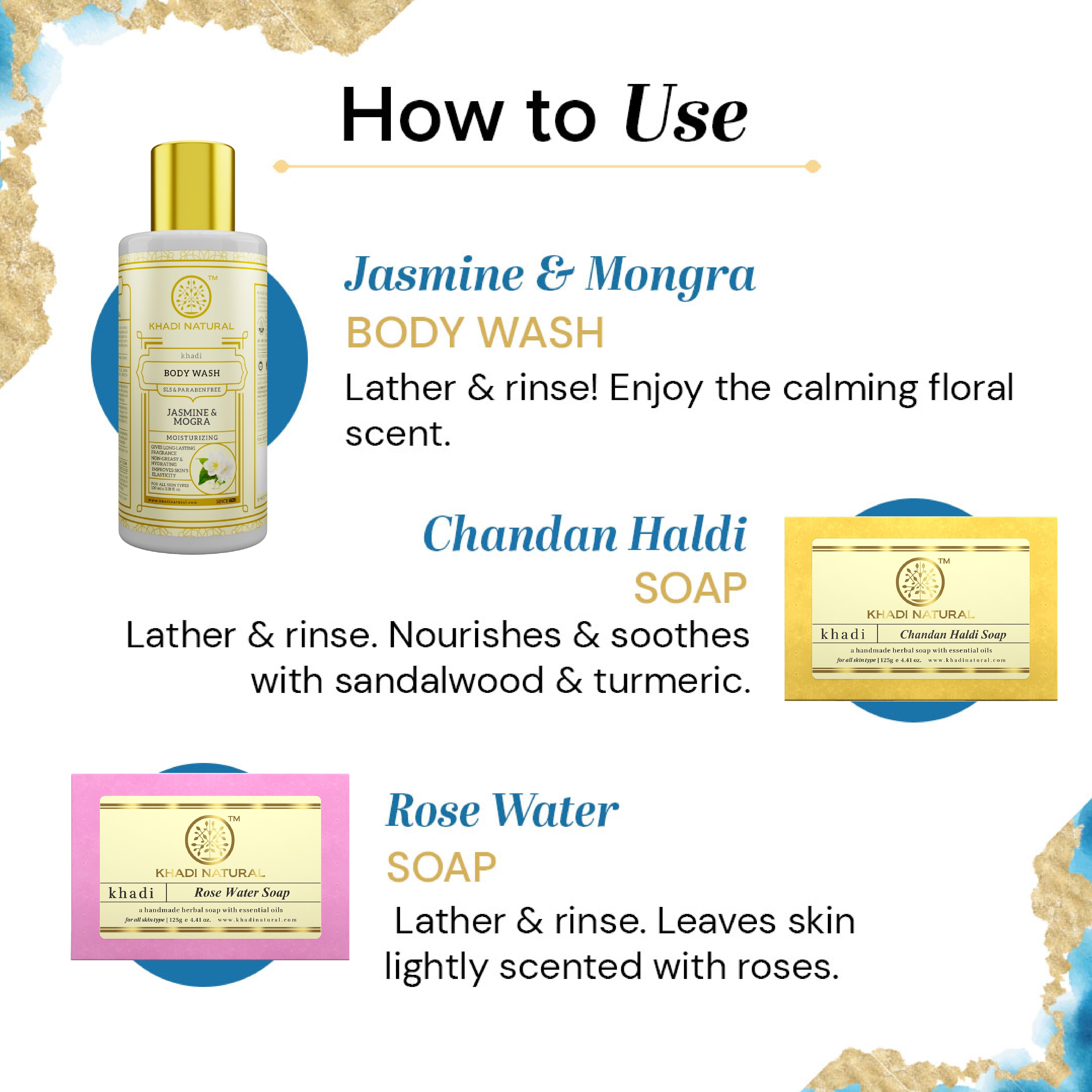 Khadi Natural Refreshing Bath Pack Bath Kit Free Size - Image 6 - Buy from Indicrest