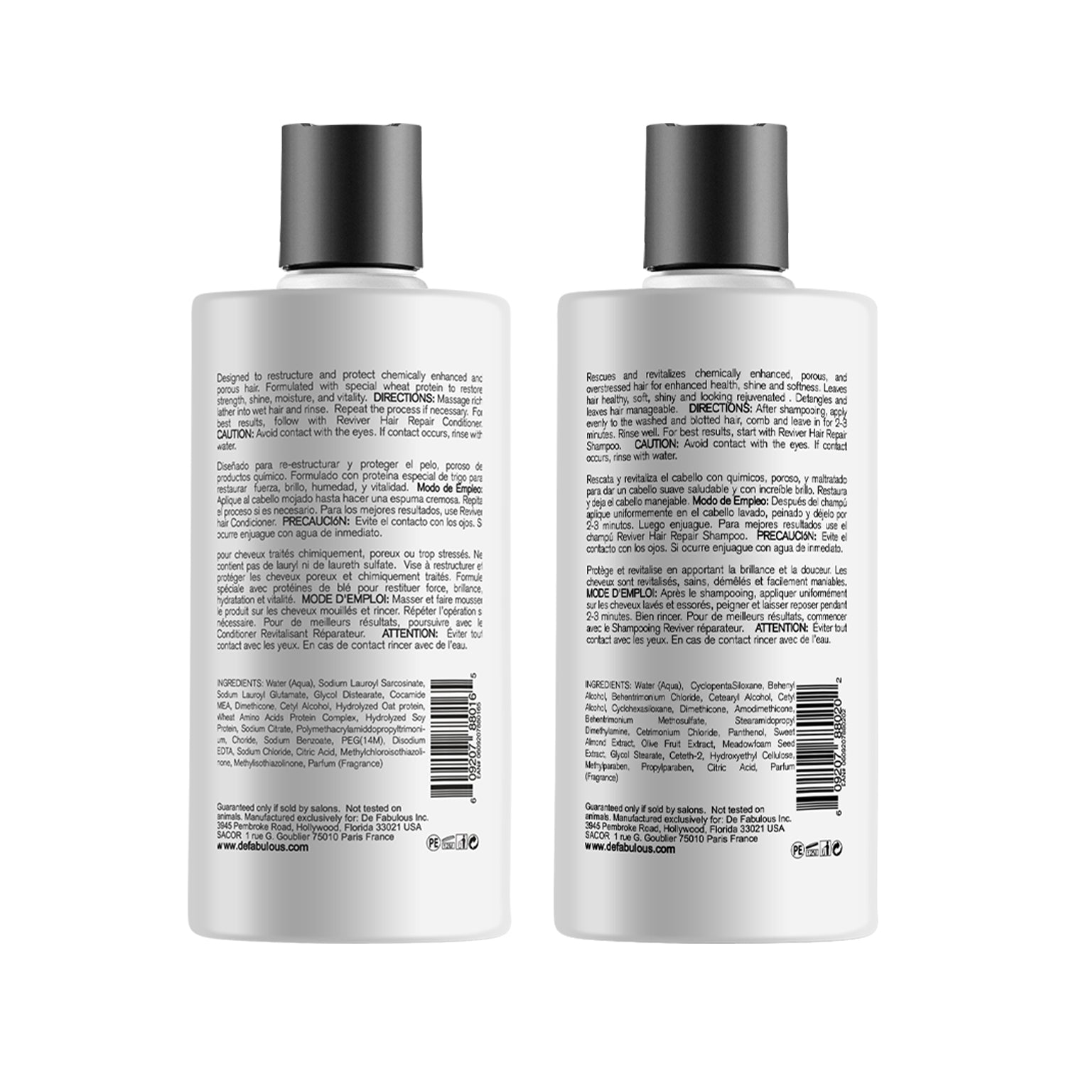 De Fabulous Reviver Shampoo 250ml and Conditioner 250ml Combo - Image 5 - Buy from Indicrest