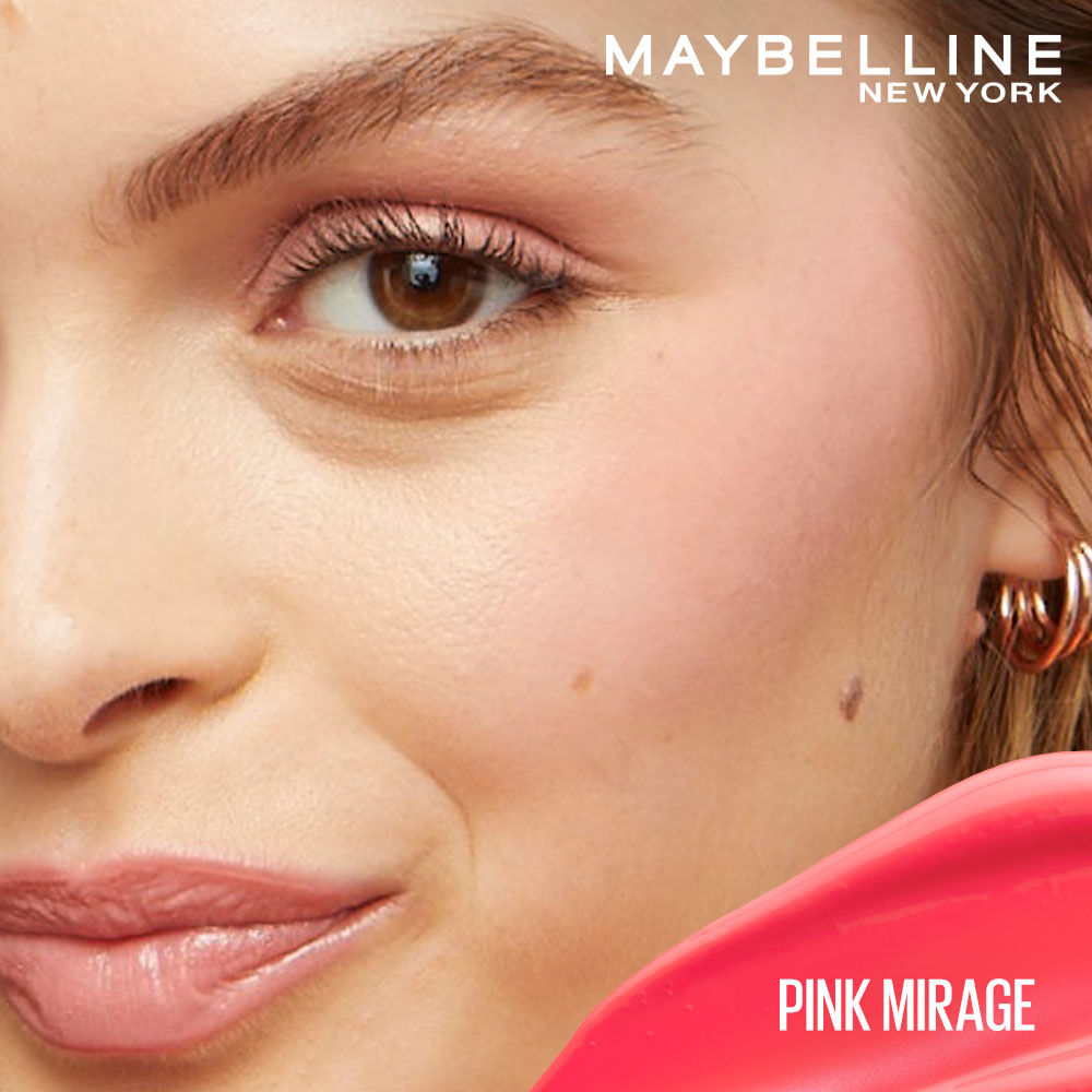 Maybelline Sunkisser Hazy Matte Blush, 12HR Sunkissed Cheeks, Transfer & Sweat-proof, Pink Mirage, 1 piece Buy at Indicrest Image 7