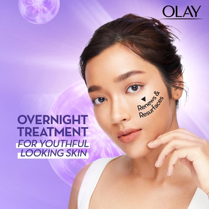 Olay Retinol Kit For Overnight Repair, Anti-Ageing Night Cream With Cleanser, Fragrance Free, 150g Buy at Indicrest Image 3