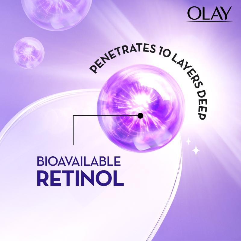 Olay Retinol Kit For Overnight Repair - Serum, 30ml With Free Cleanser, 100ml Combo Buy at Indicrest Image 5