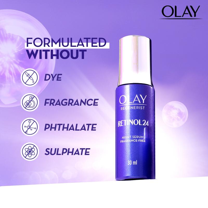 Olay Retinol Kit For Overnight Repair - Serum, 30ml With Free Cleanser, 100ml Combo Buy at Indicrest Image 8