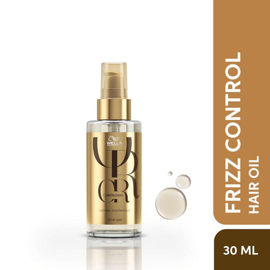 Wella Professionals Oil Reflections Luminous Smoothening Hair Oil With Camellia Oil For Frizz-Free Hair, 30ml Buy at Indicrest