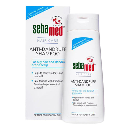 Sebamed Anti-Dandruff Shampoo, PH 5.5. Oily Hair & Dandruff Prone Scalp, 200ml Buy at Indicrest